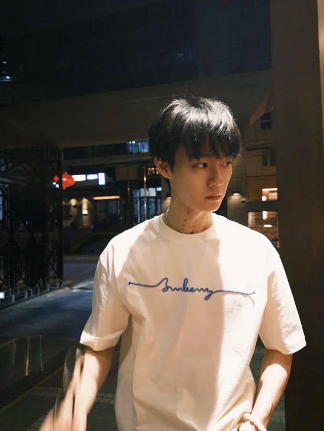 Item ID 9012 BBR SS25 letter printed round neck short sleeved shirt