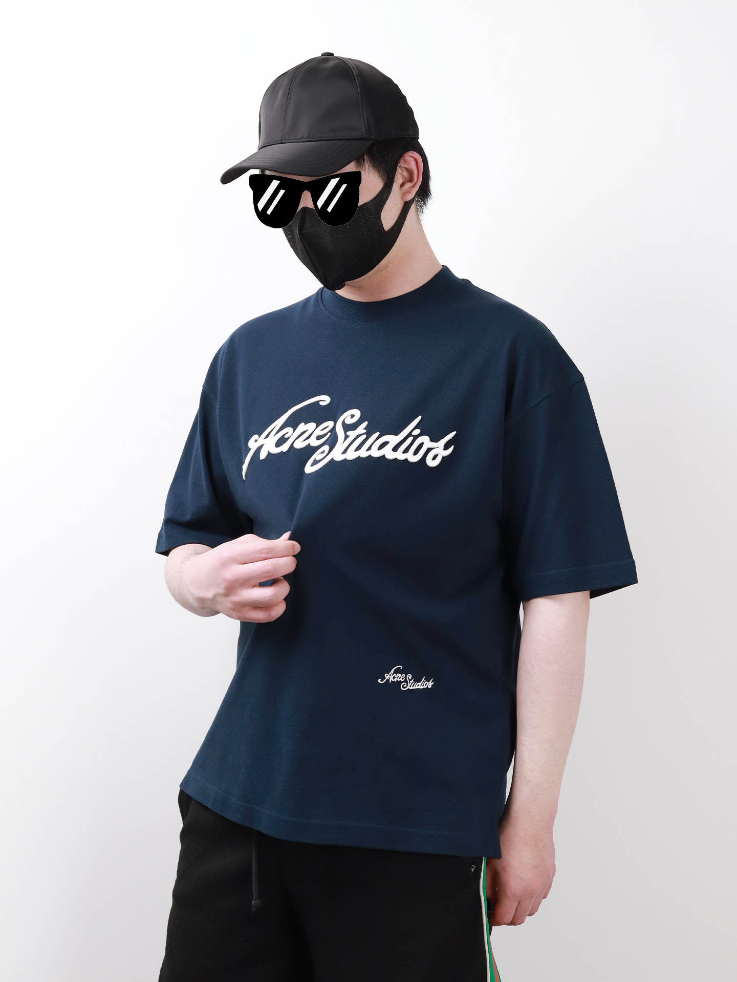 ACNE 3D Embroidery tee