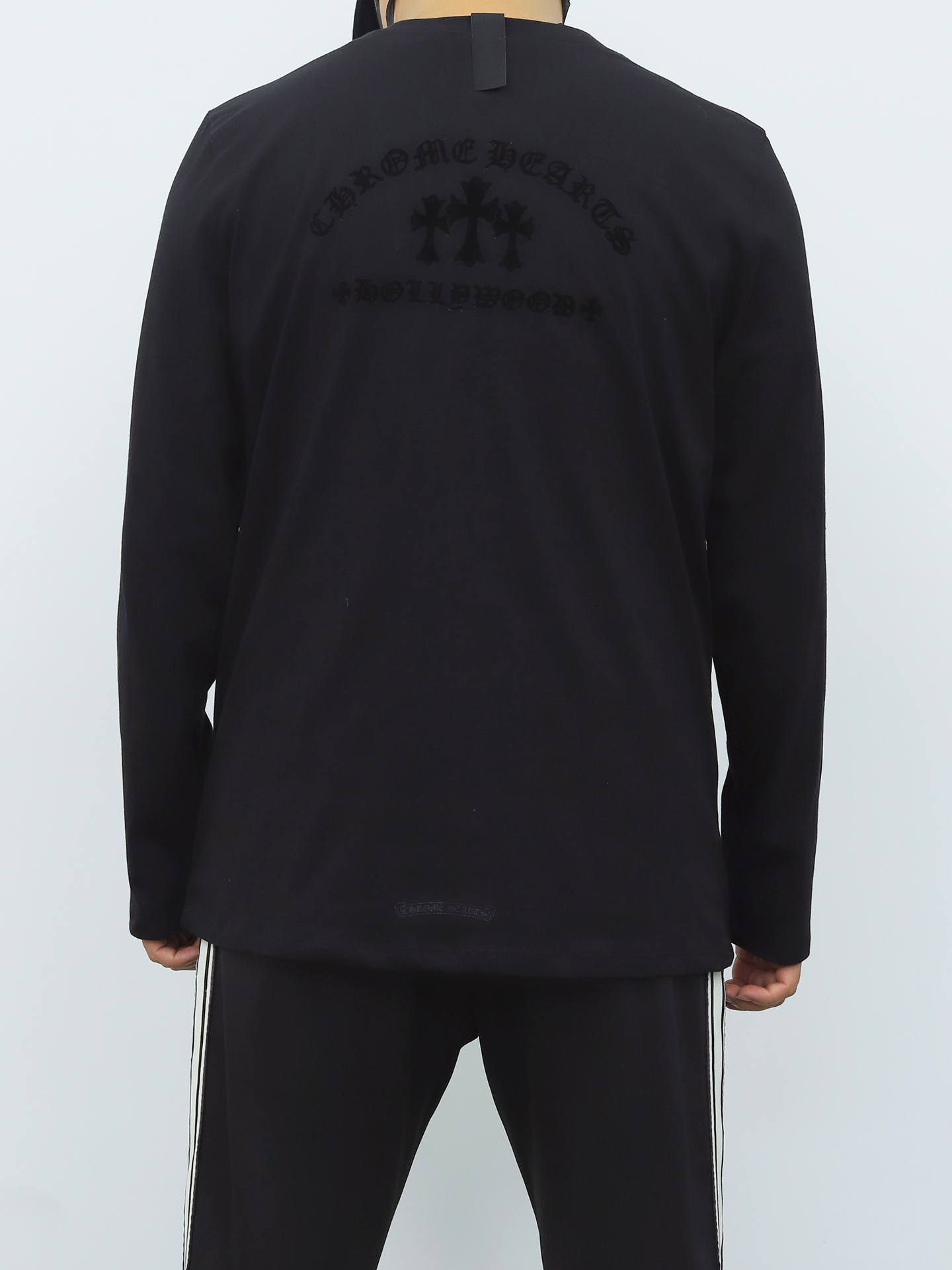 克罗心十字长袖 灰色