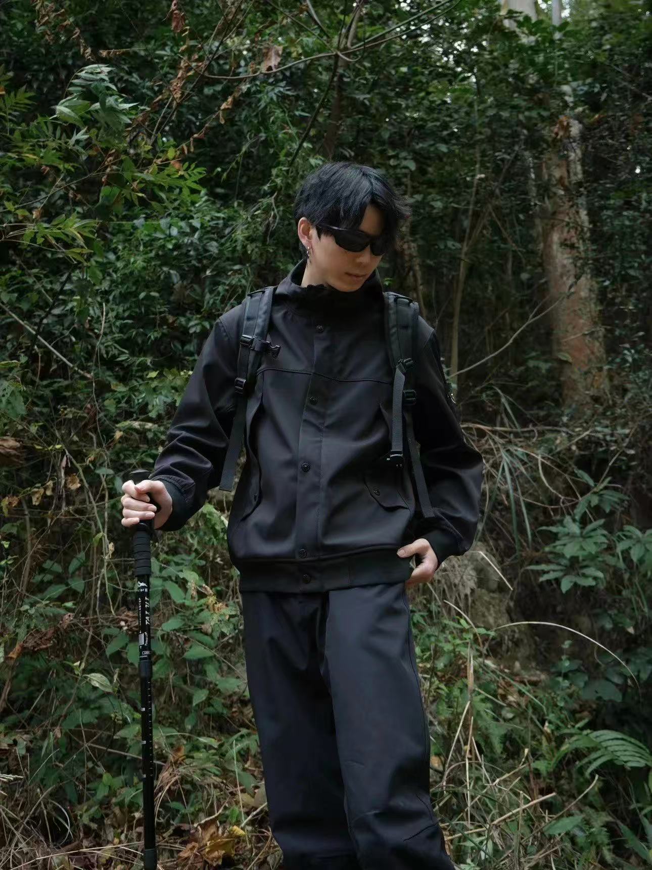 stone island冲锋夹克 黑色