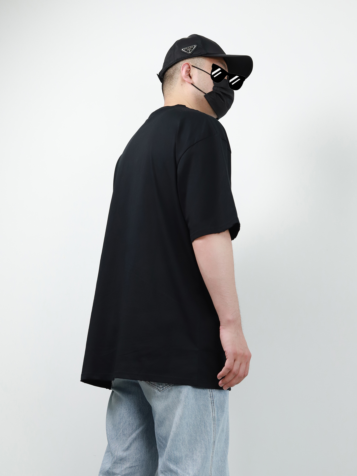 【Kornit printed】BLCG flame castle T-shirt