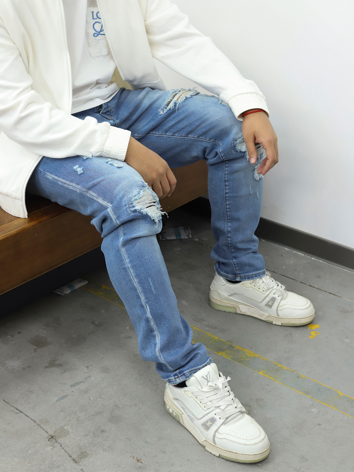 AMIRI牛仔裤 蓝色