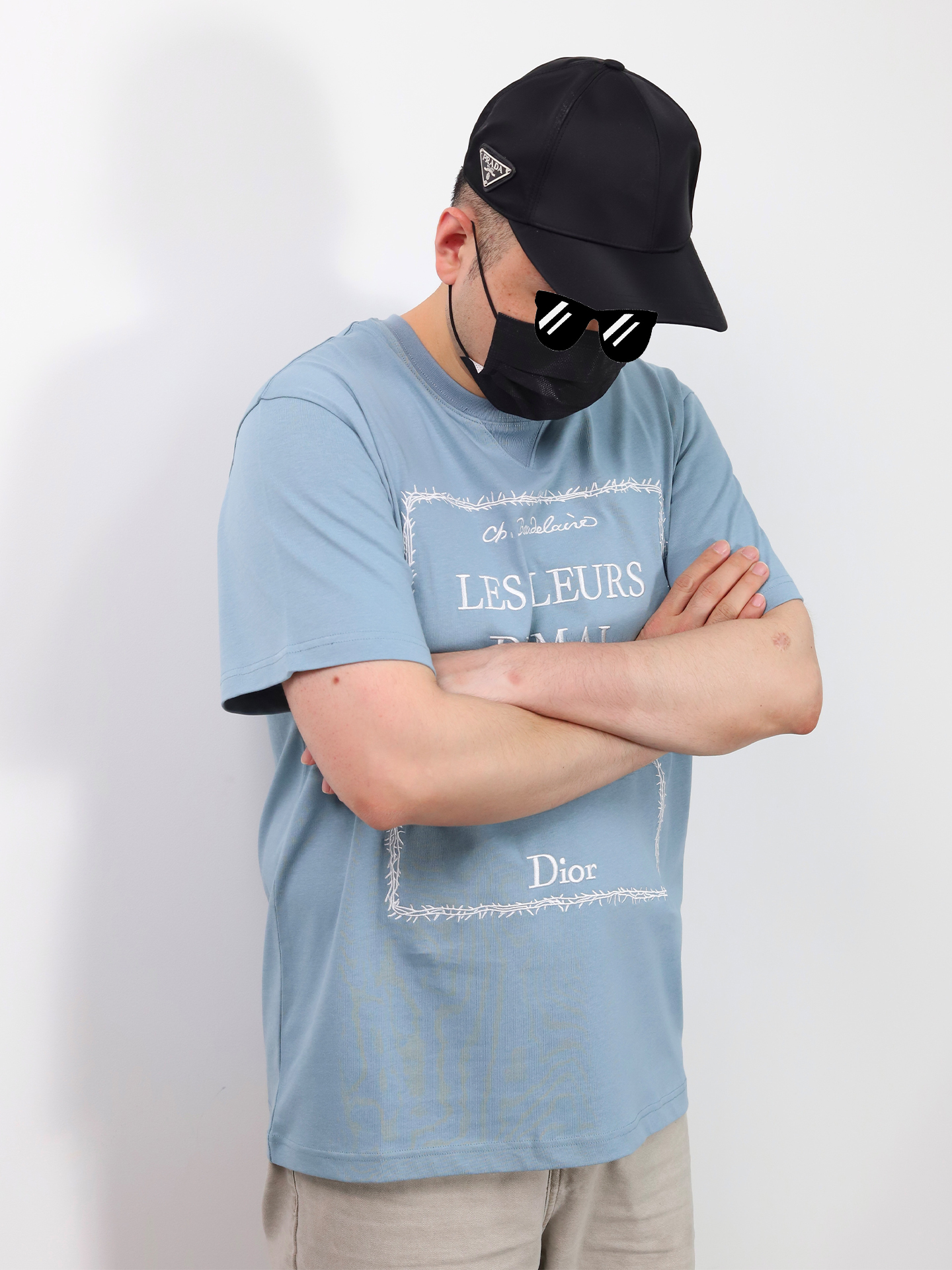 D1or LES FLEURS tee