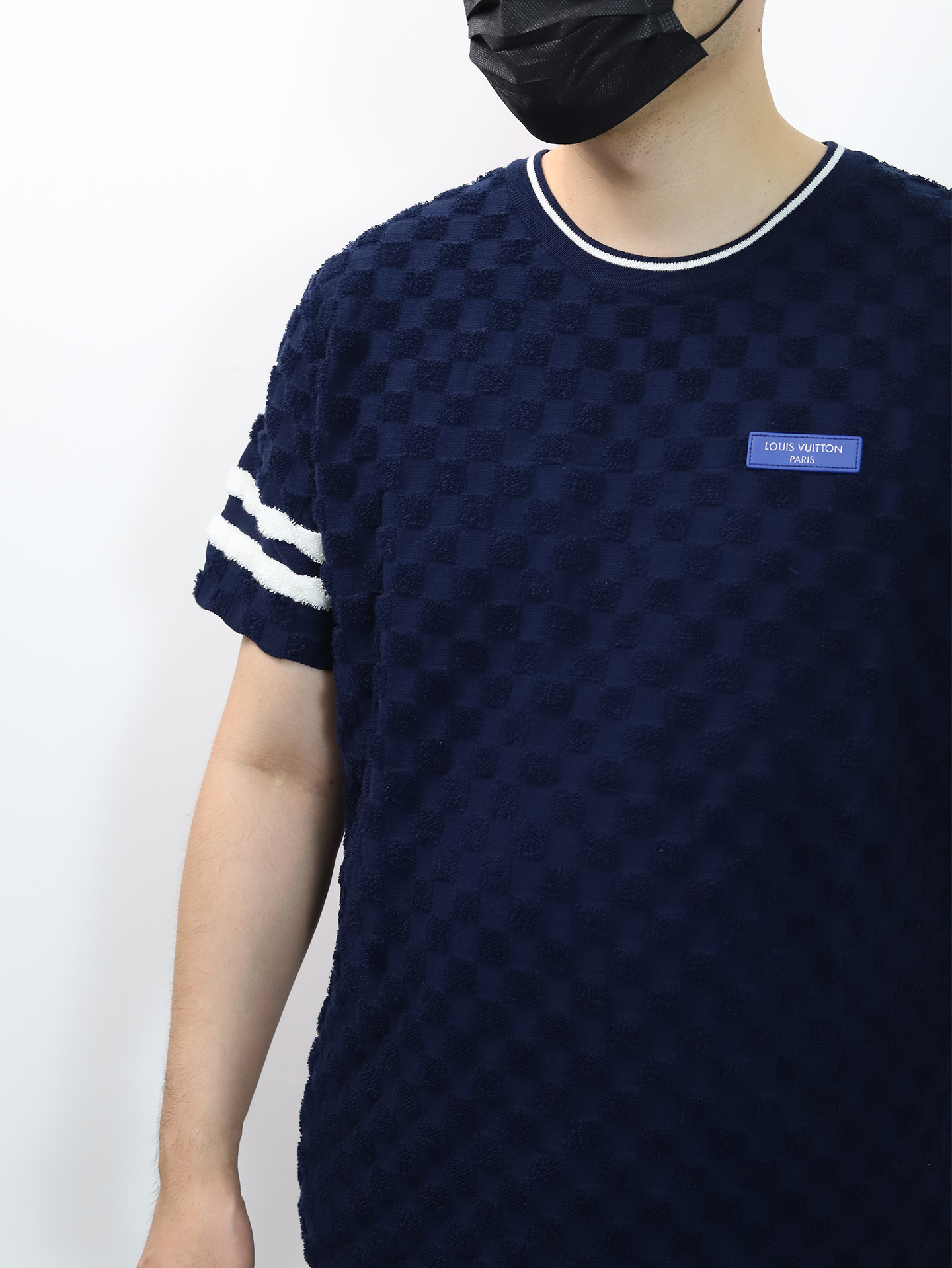 1V DAMIER terry tennis TEE