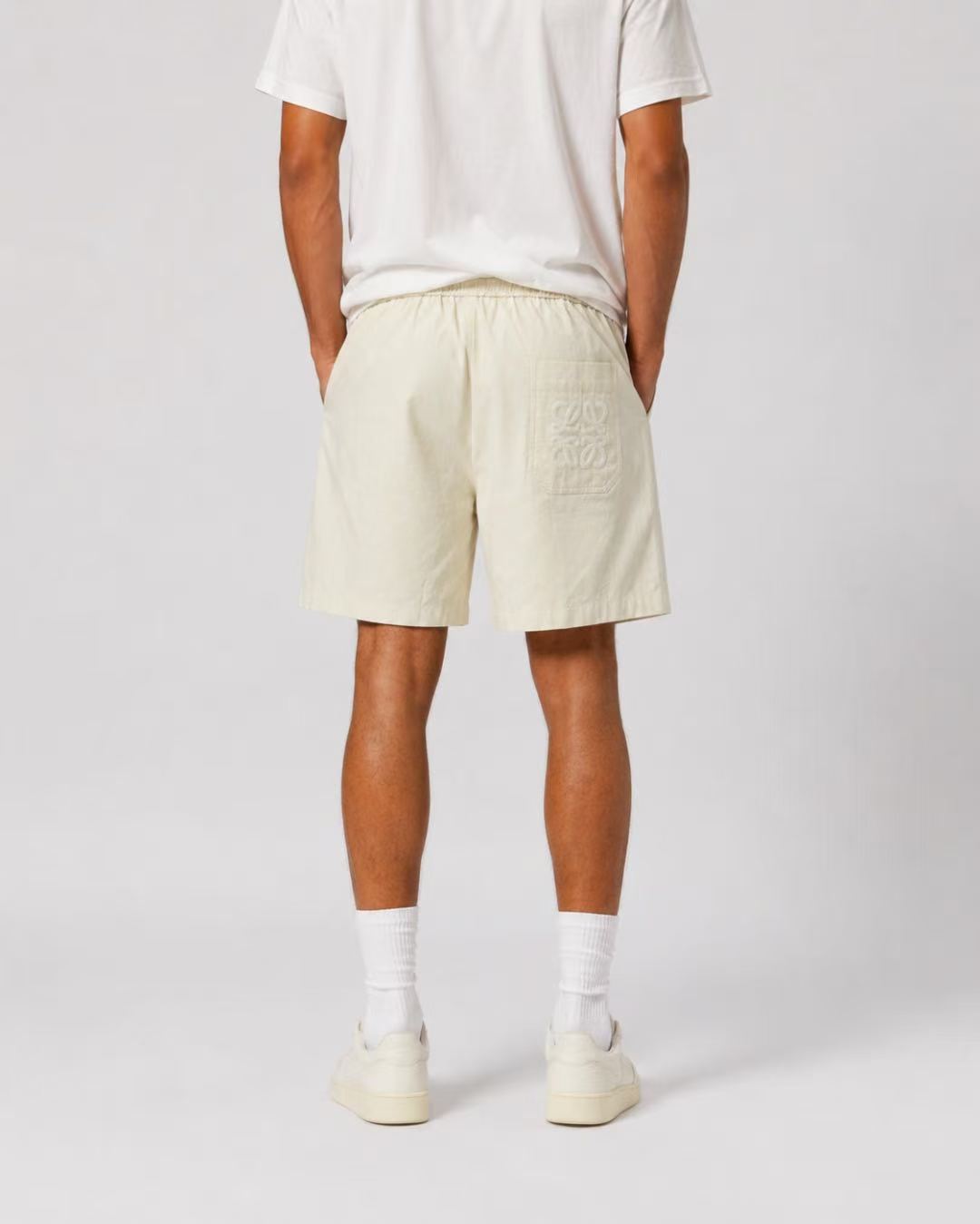 LOE Embroidered Lyocell Shorts