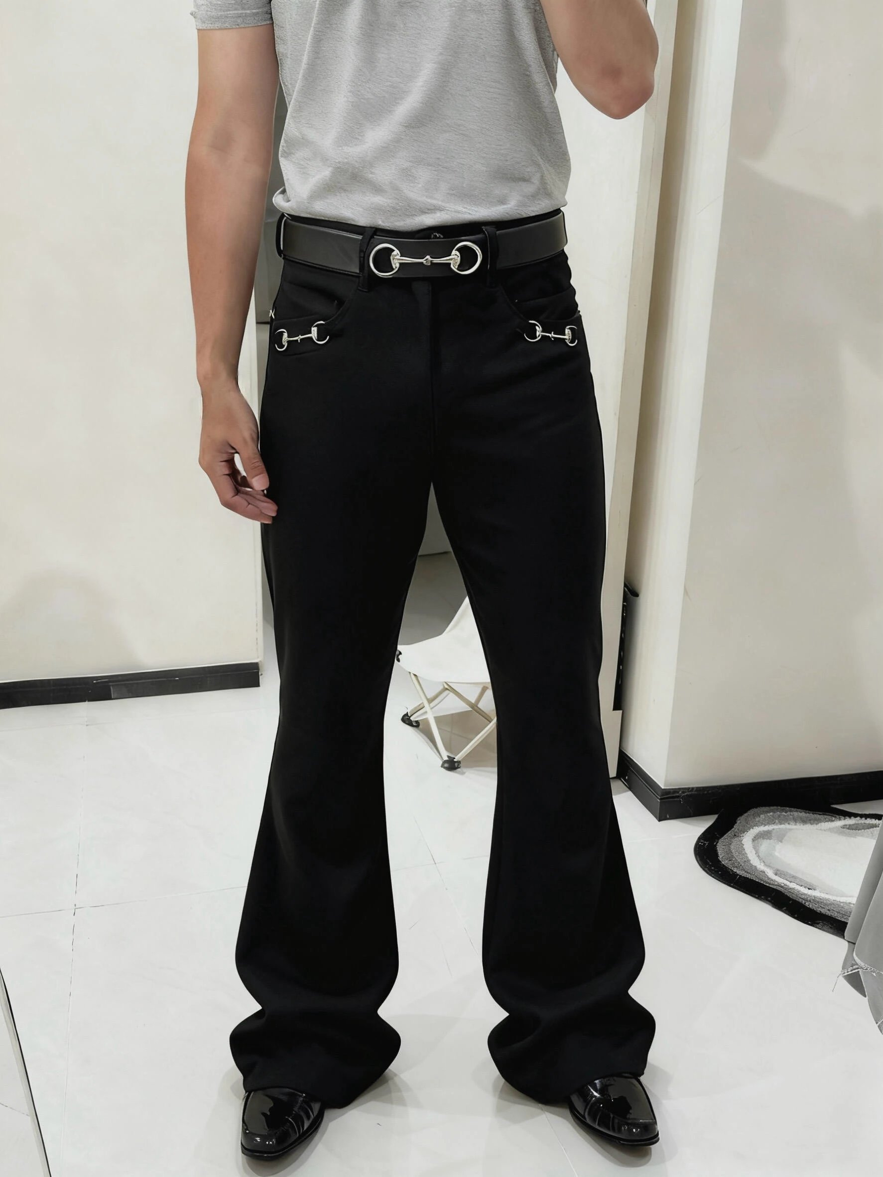 GU Horsebit1955 leather belt