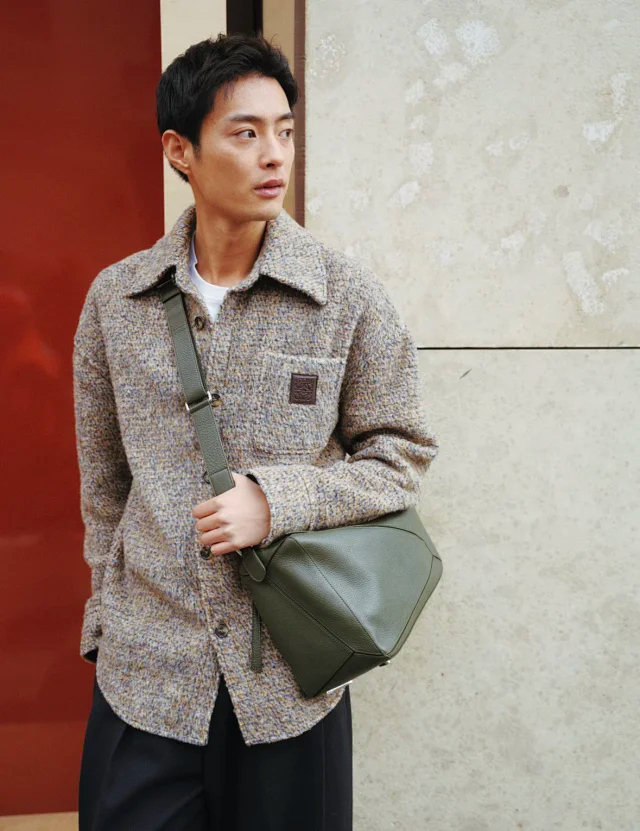 Item ID 9102 LOE 80_Wool composition, full set of custom accessories, SS26 spring and summer series wool blended jacket and shirt
