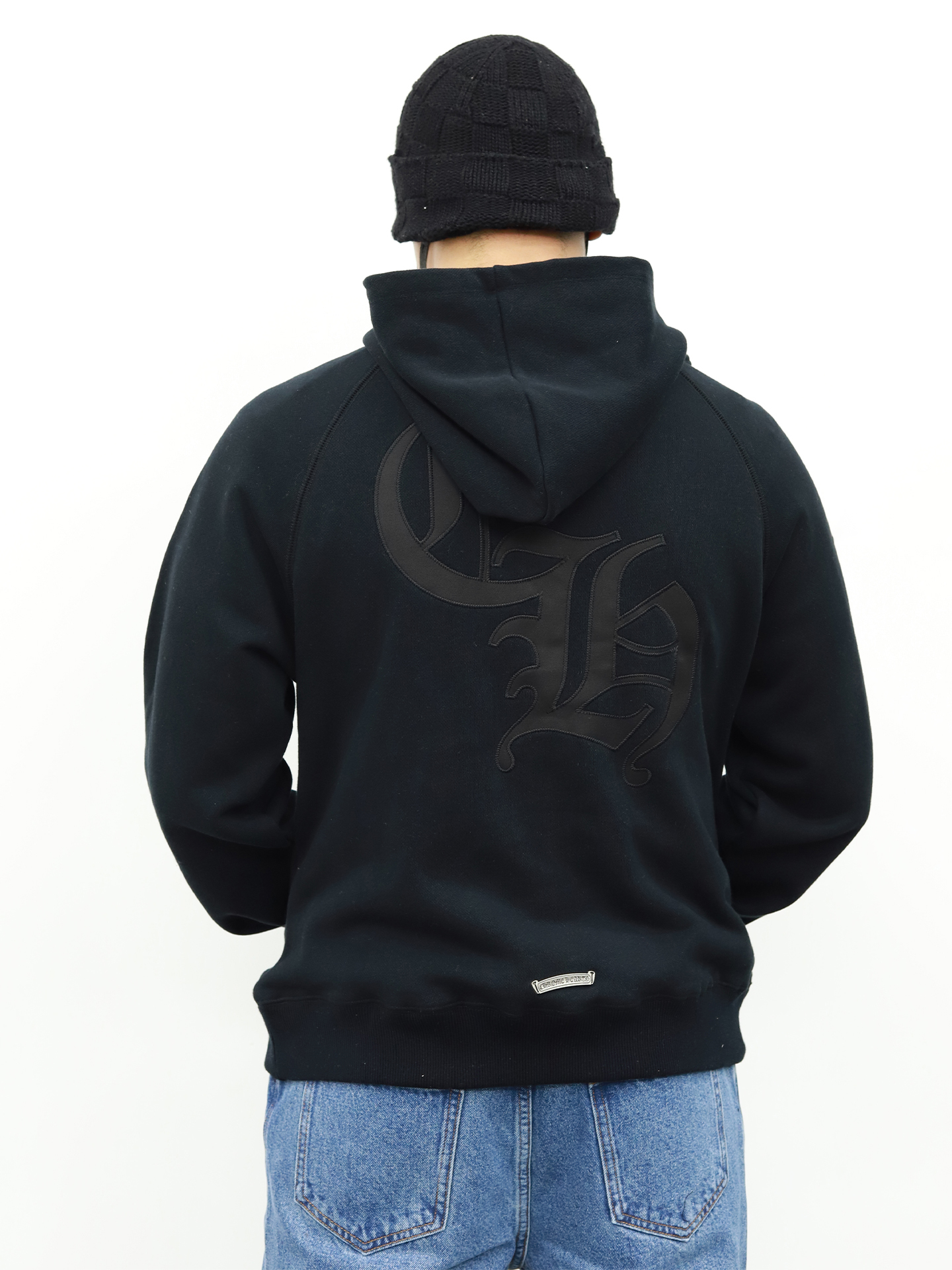 CH克罗心十字连帽卫衣 灰色