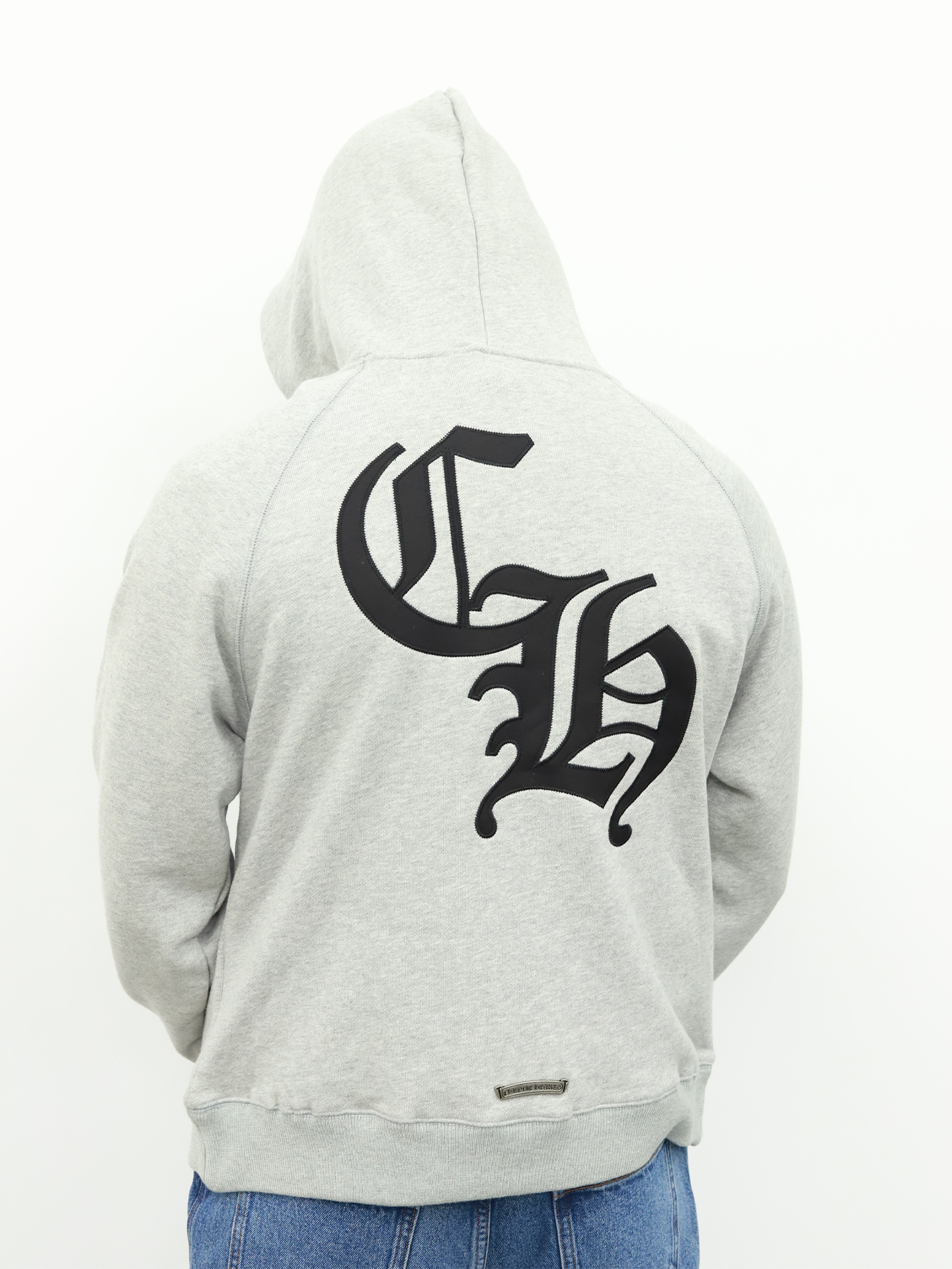 CH克罗心十字连帽卫衣 灰色