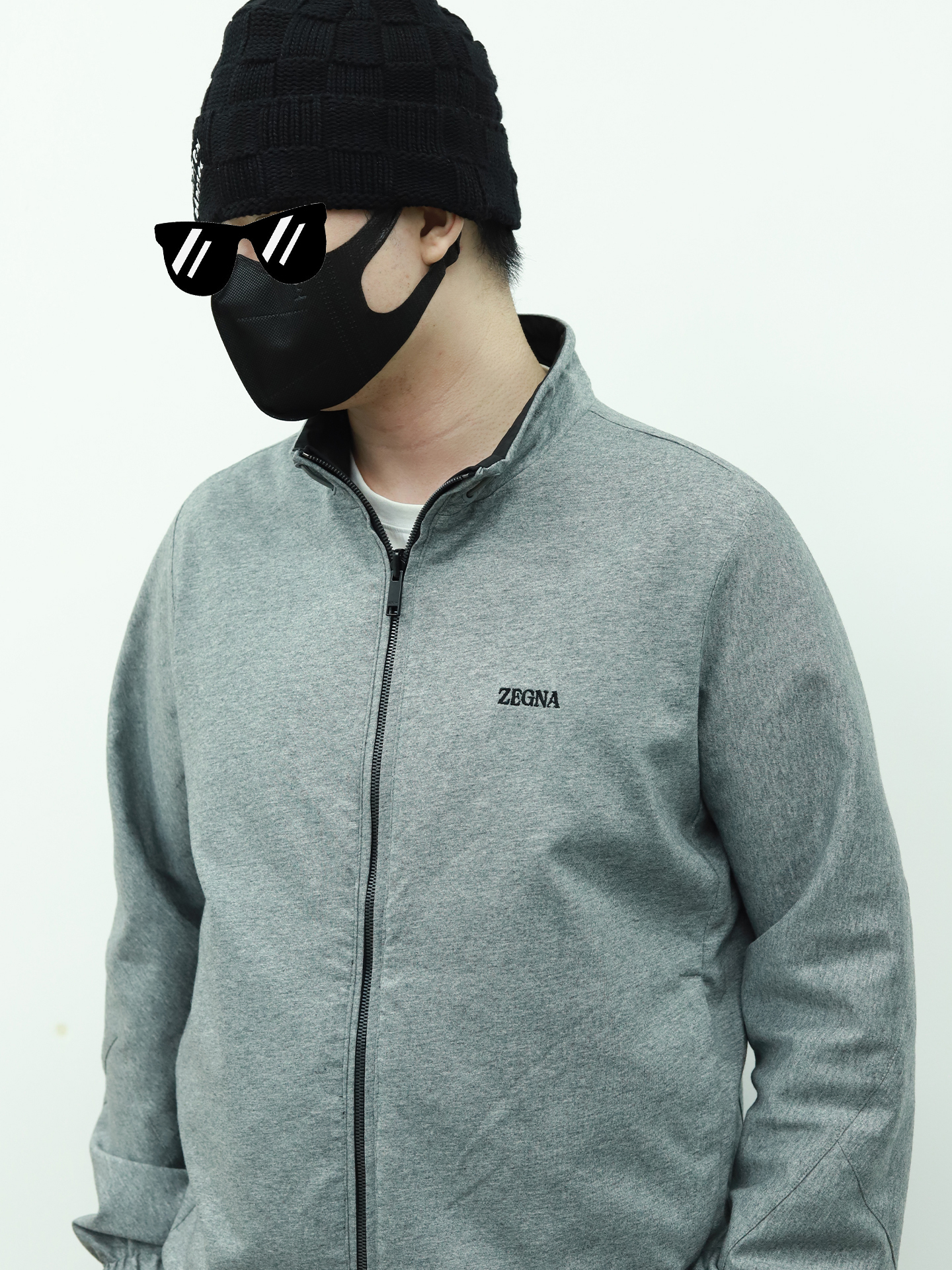 ZEGNA Double-sided wear (grey side is cashmere blend