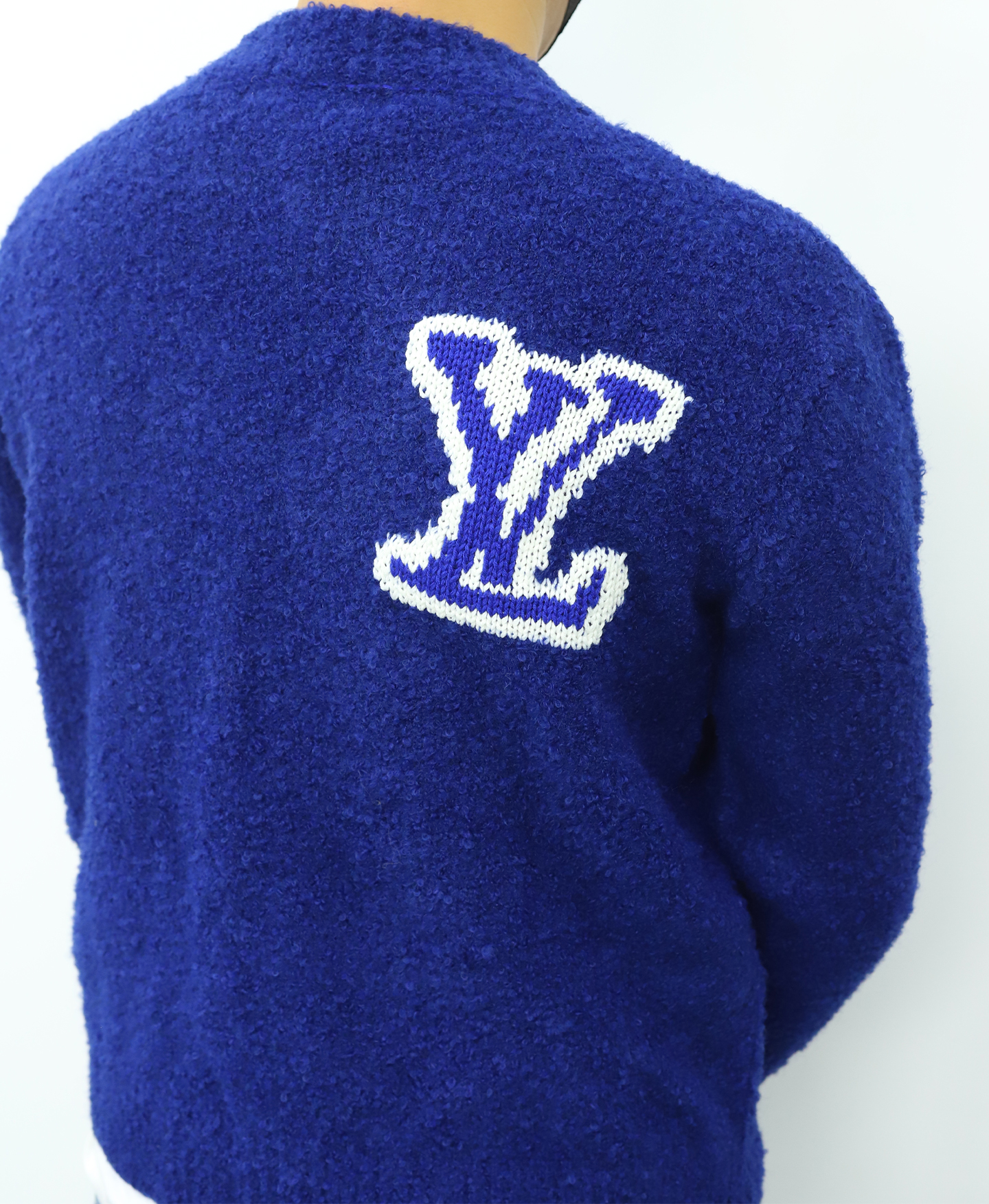 LV圆领毛衣 棕色