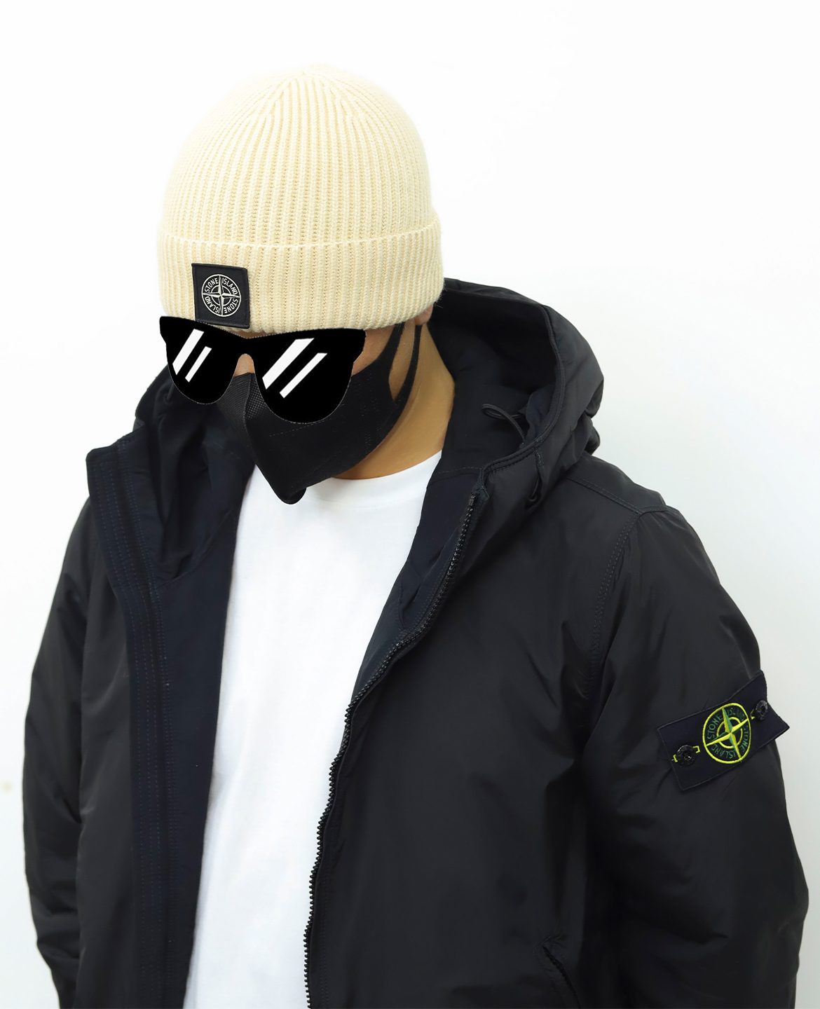 stone island线帽 杏色 灰色 黑色 3