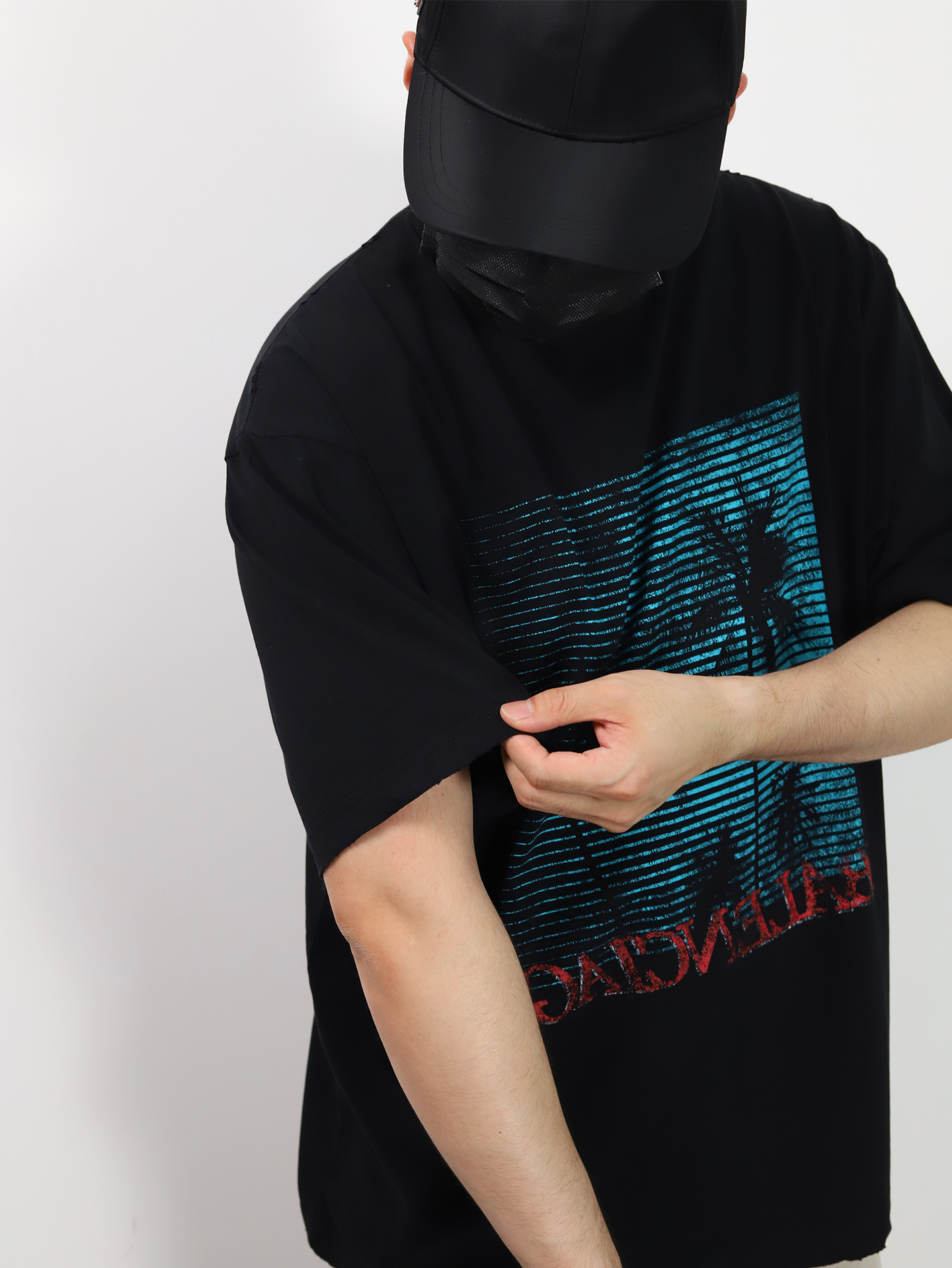 BLCG coconut tree tee