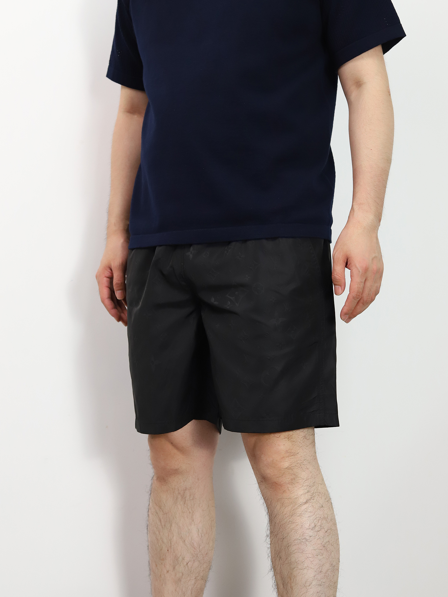 1V 3D Monogram swim shorts