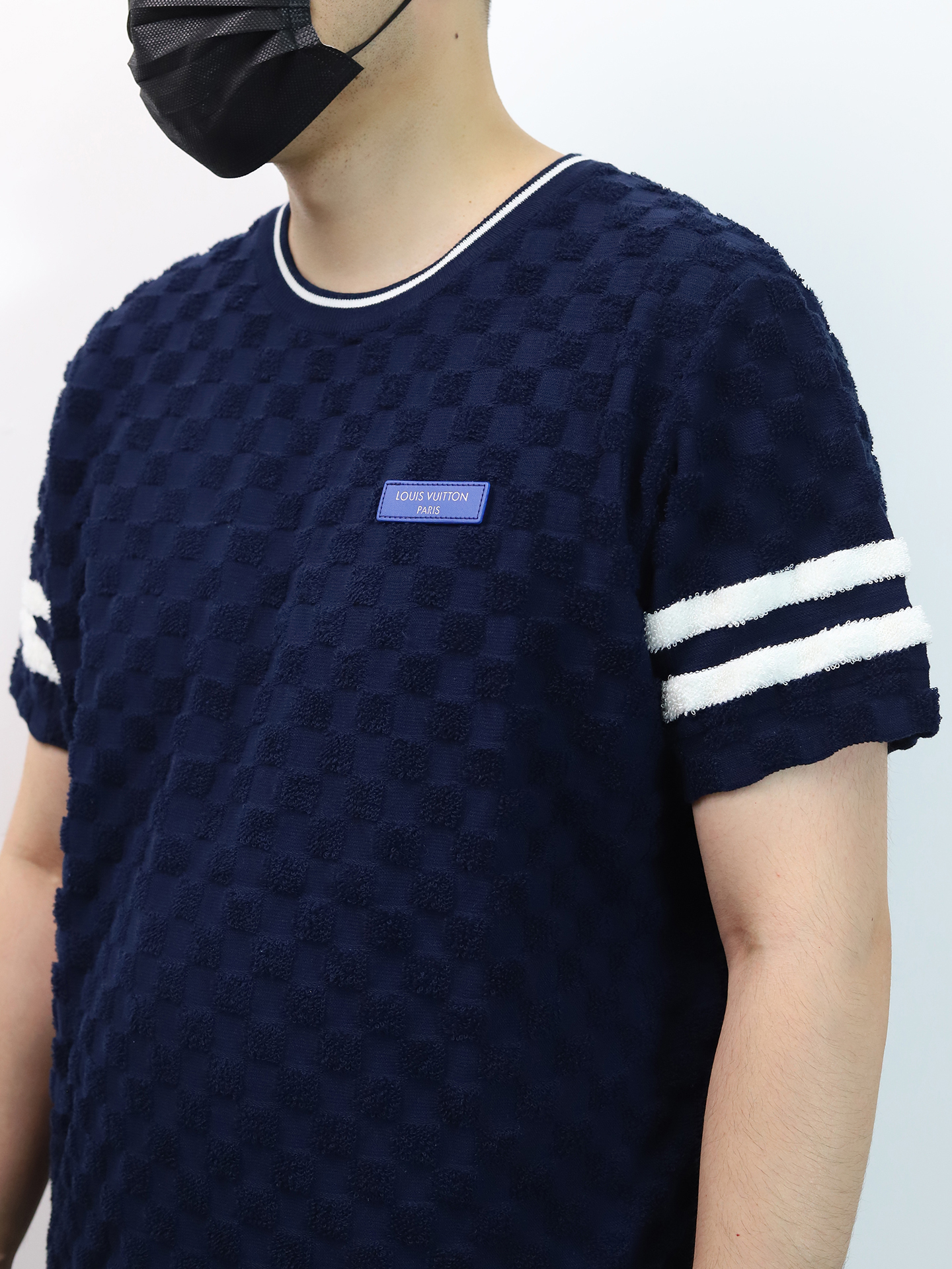 1V DAMIER terry tennis TEE