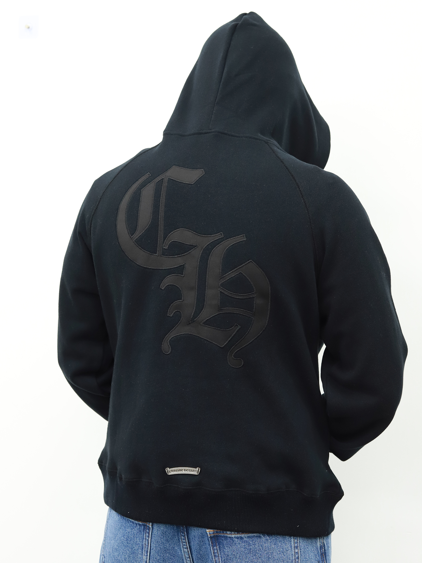 CH克罗心十字连帽卫衣 灰色