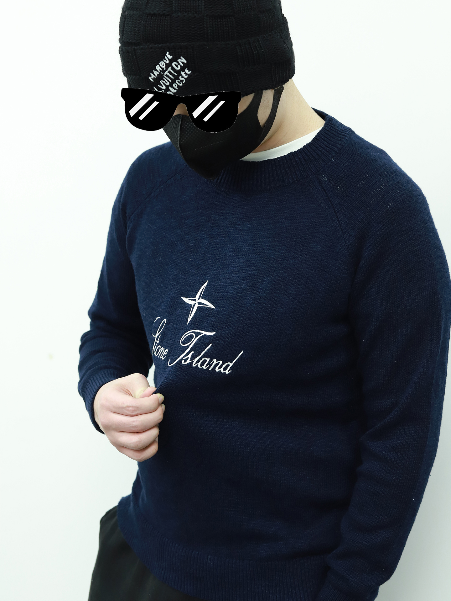 SI wool bend sweater