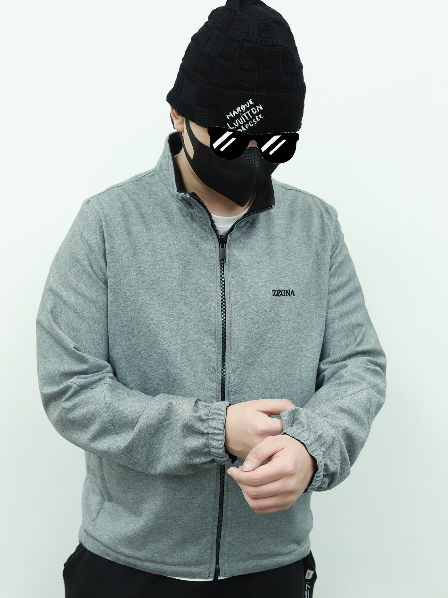 ZEGNA Double-sided wear (grey side is cashmere blend