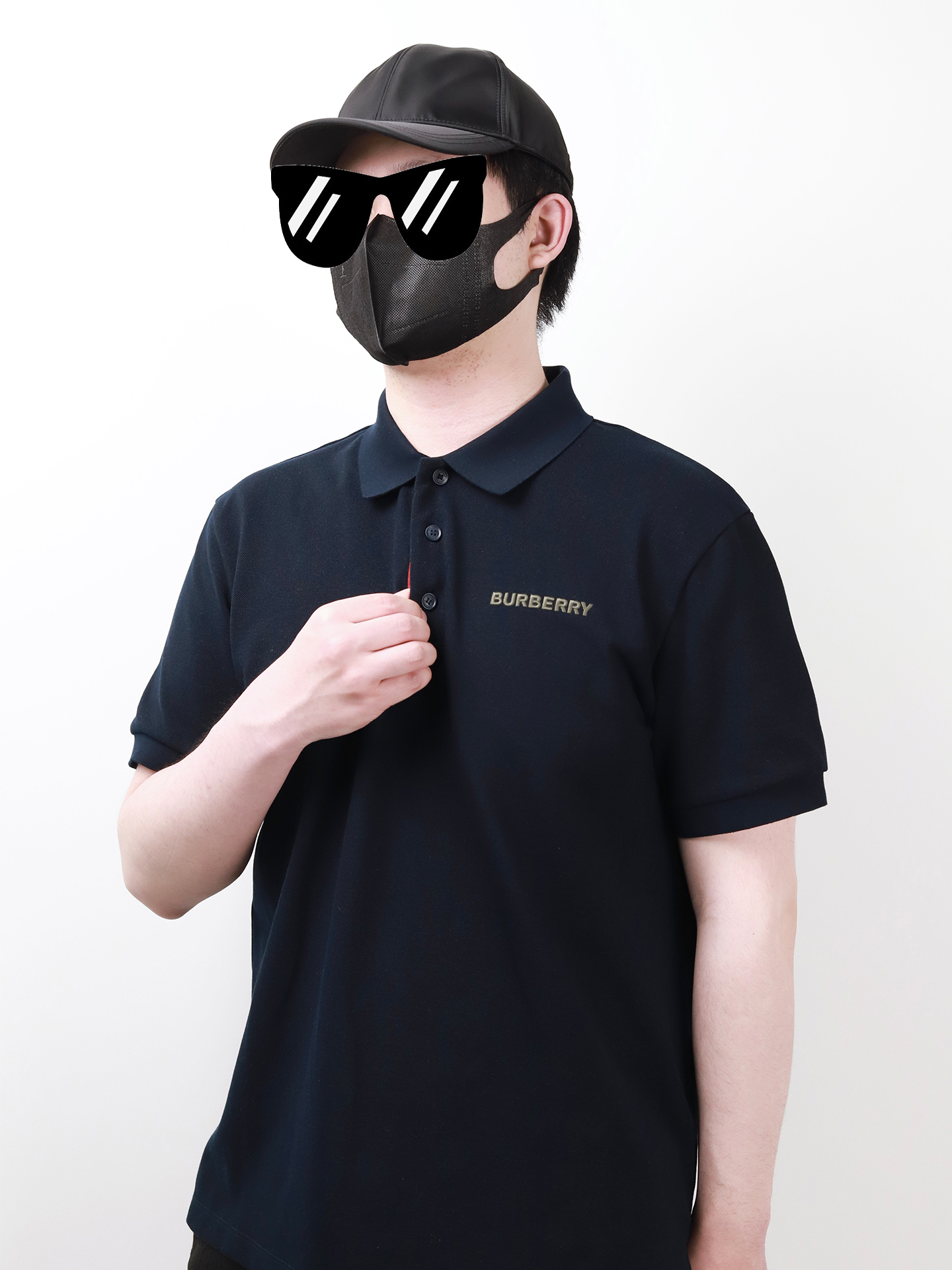 BBR webbing embroidered polo