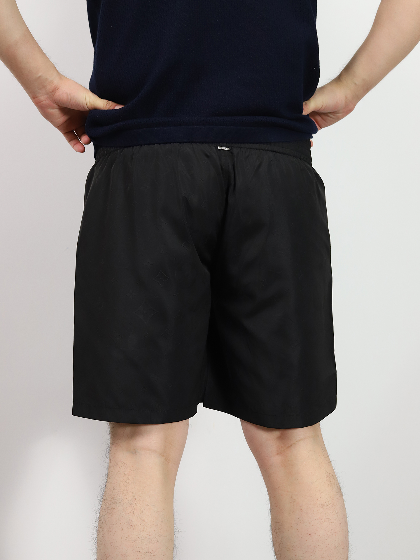 1V 3D Monogram swim shorts
