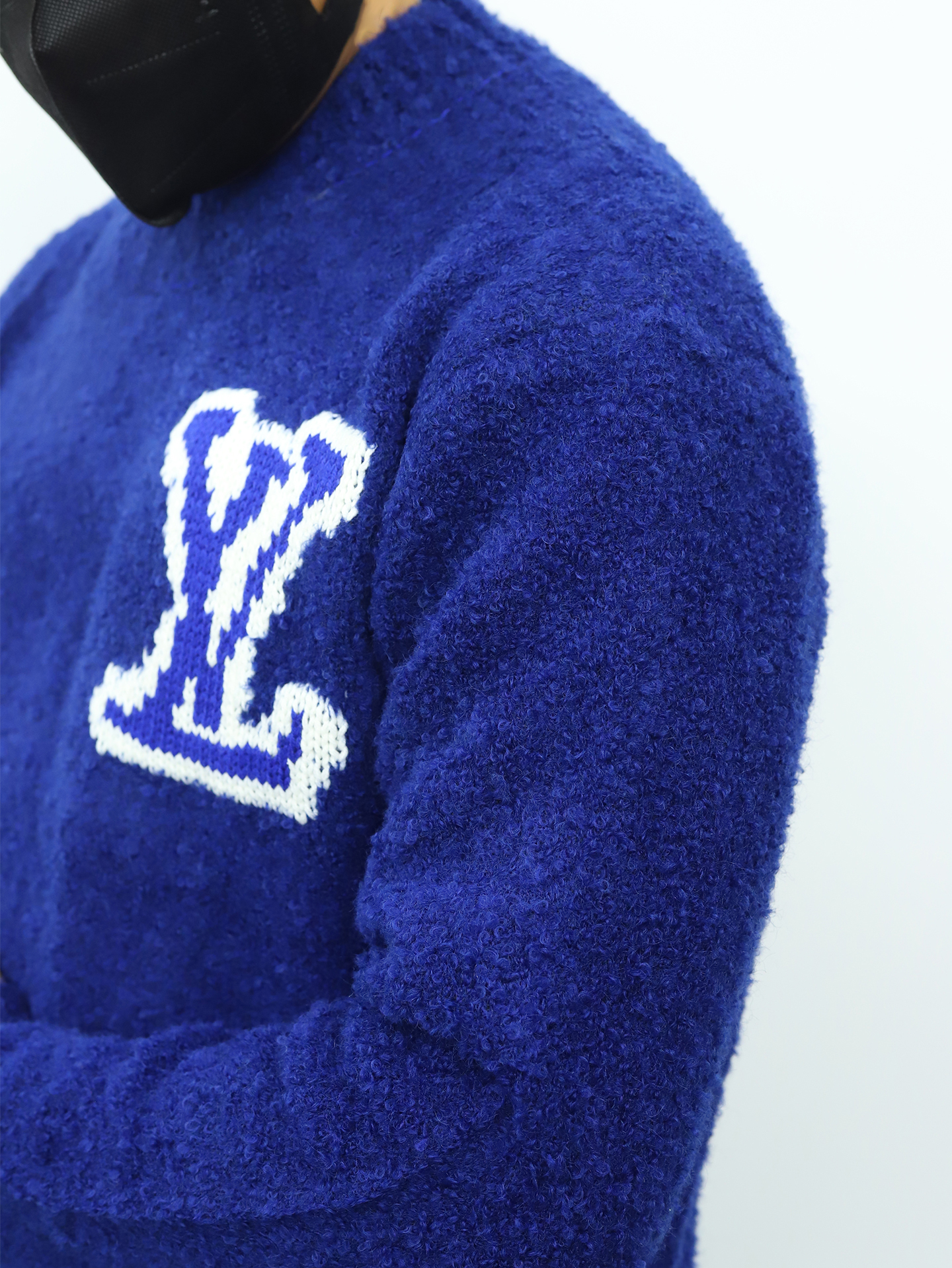 LV圆领毛衣 棕色