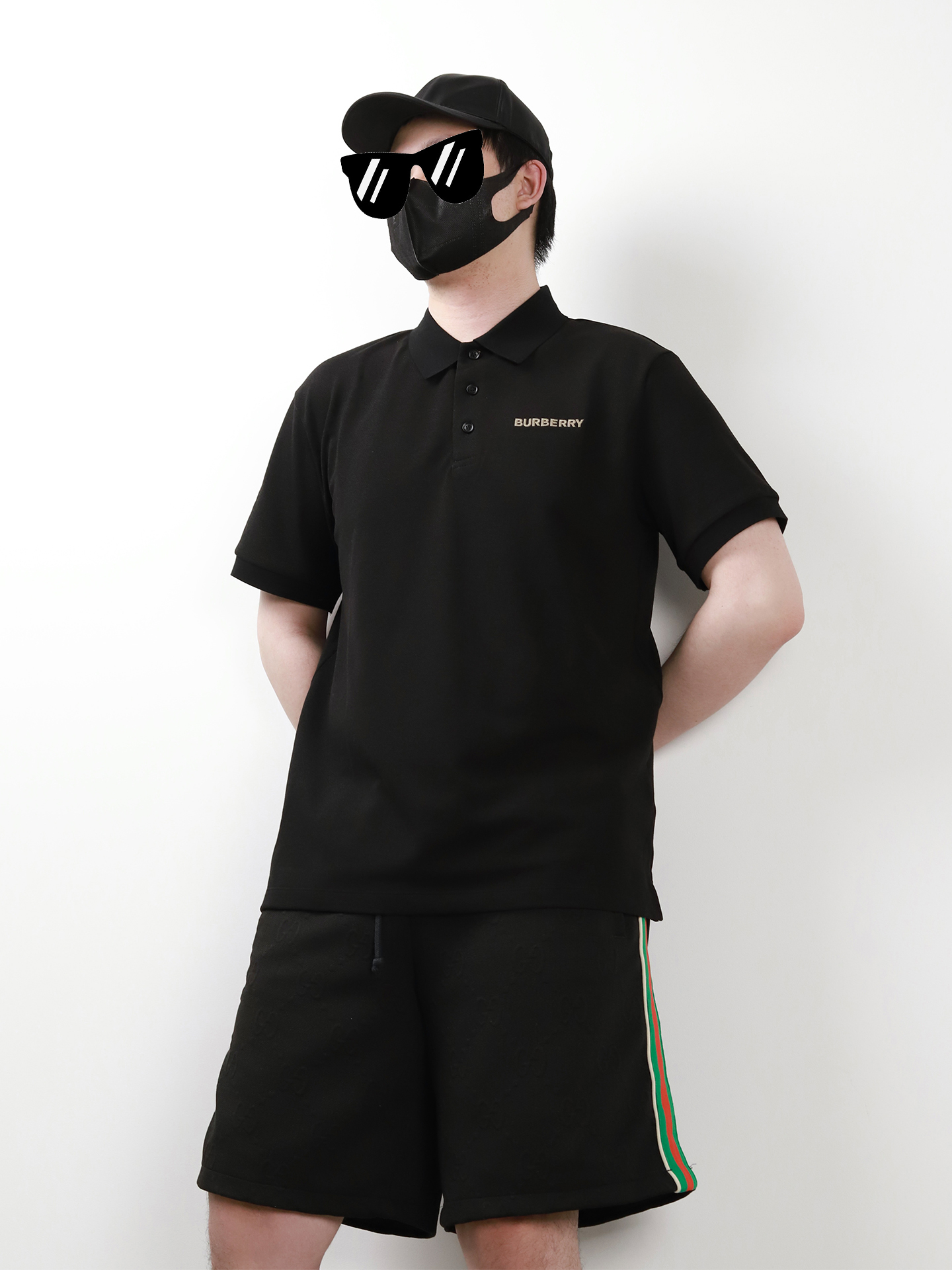 BBR webbing embroidered polo