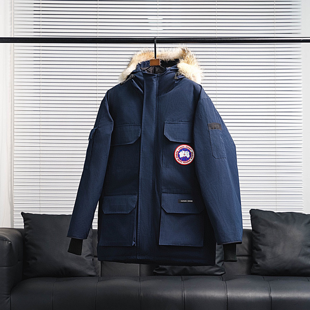 大鹅08远征款_派克大衣羽绒服