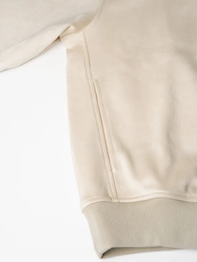 Item ID 9119 1V Imported suede like composite fabric with suede texture, pilot casual version jacket