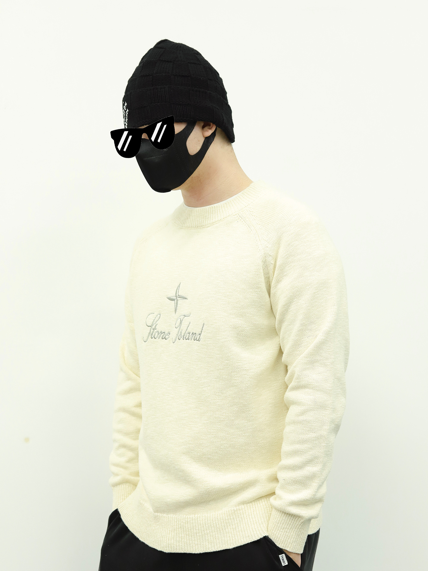 SI wool bend sweater