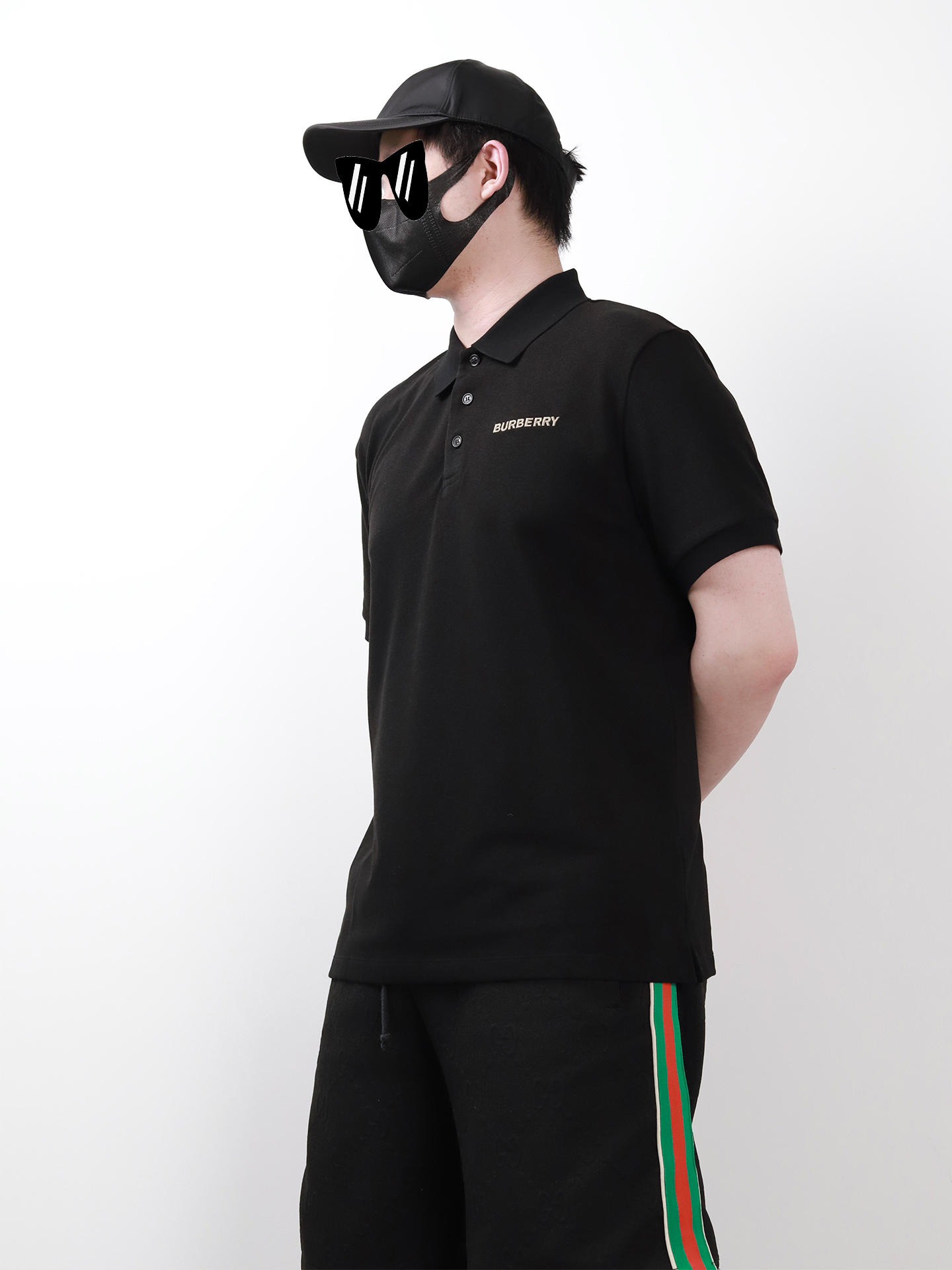 BBR webbing embroidered polo