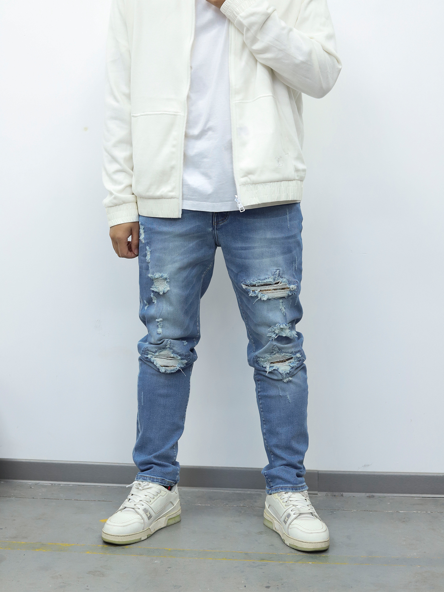 AMIRI牛仔裤 蓝色