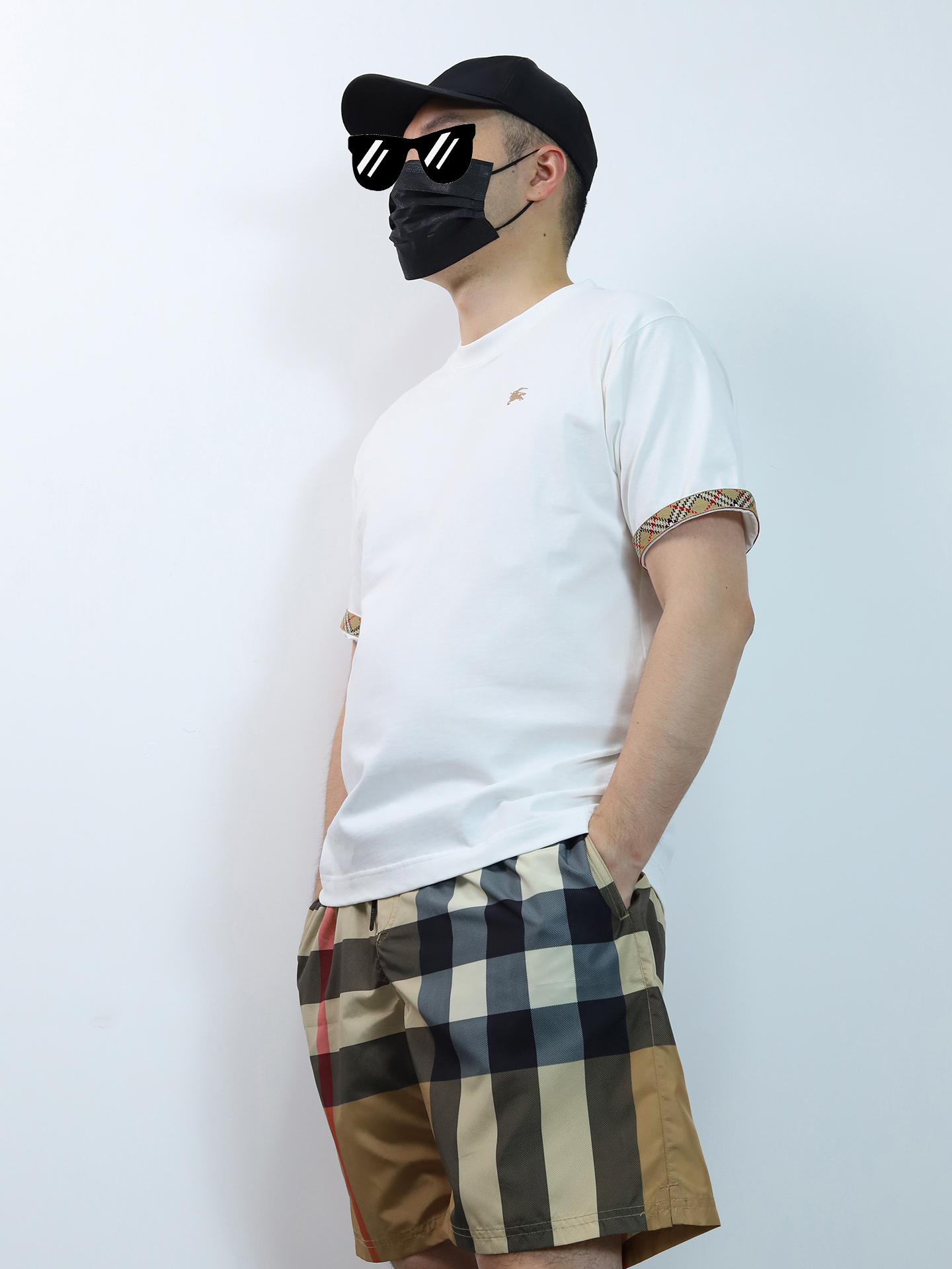 BBR sleeve stripe tee
