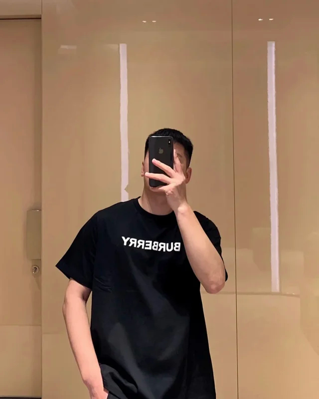 Item ID 9081 BBR special adhesive printing high volume coating round neck pullover logo slim fit T-shirt