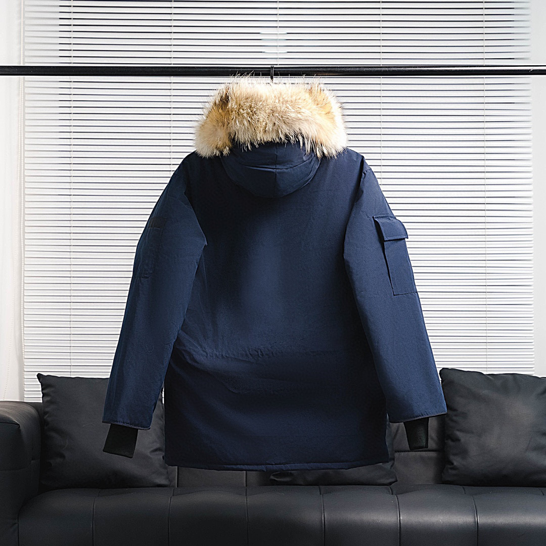 大鹅08远征款_派克大衣羽绒服