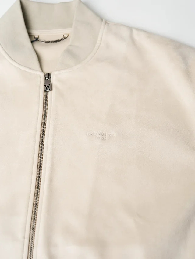 Item ID 9119 1V Imported suede like composite fabric with suede texture, pilot casual version jacket