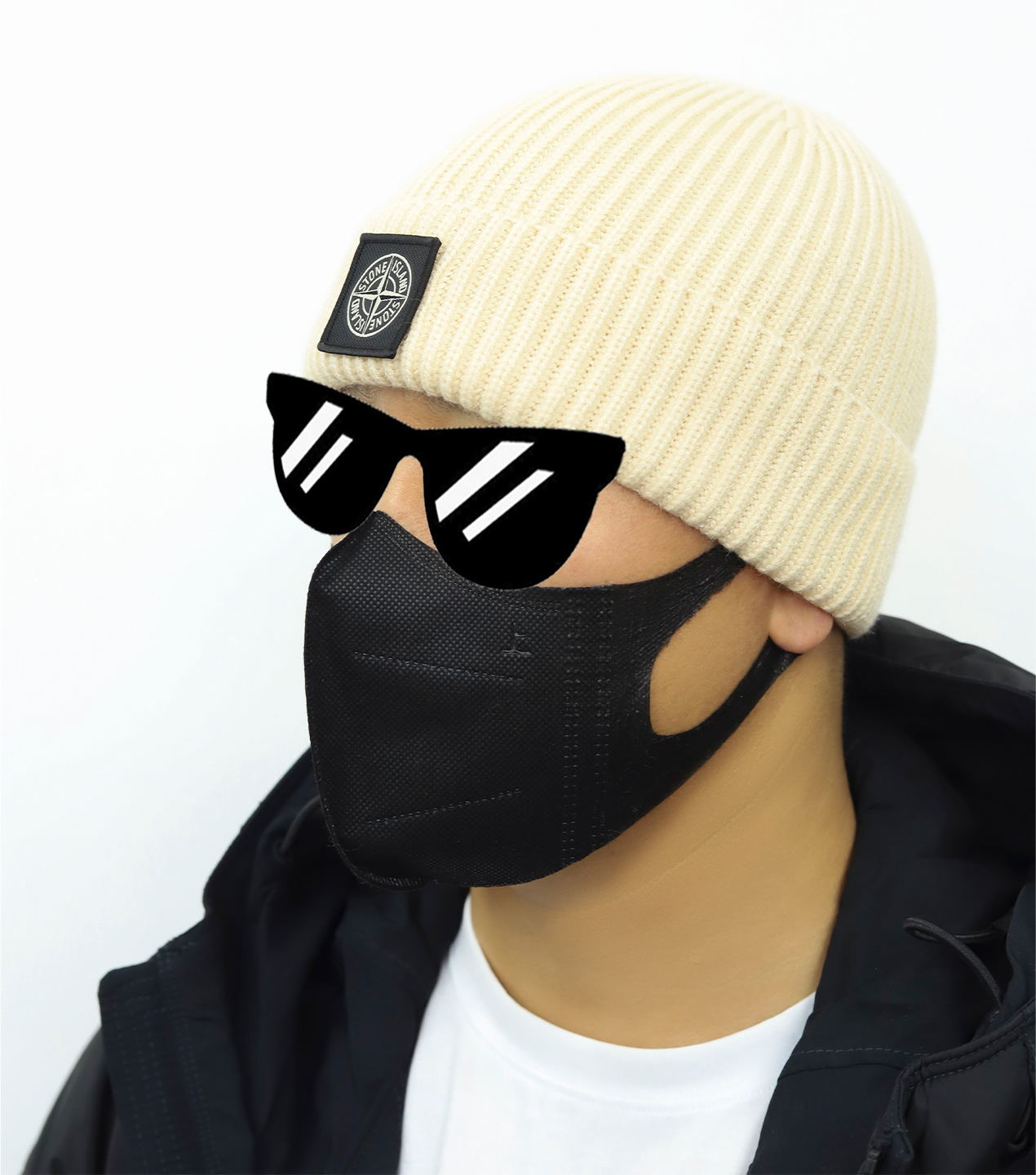 stone island线帽 杏色 灰色 黑色 3