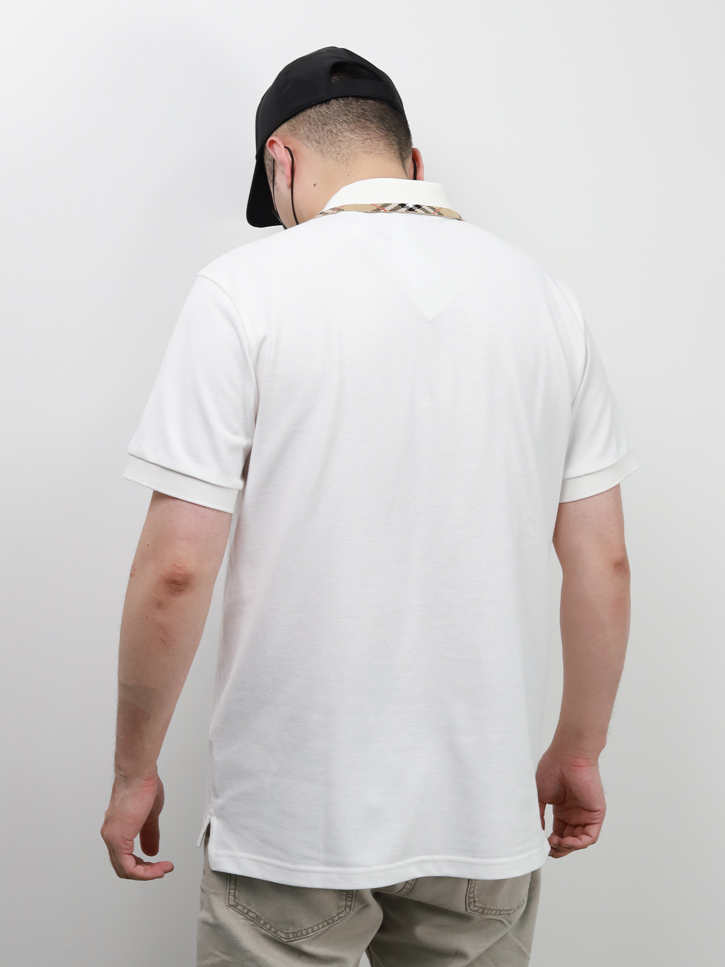 BBR pinstriped warhorse polo