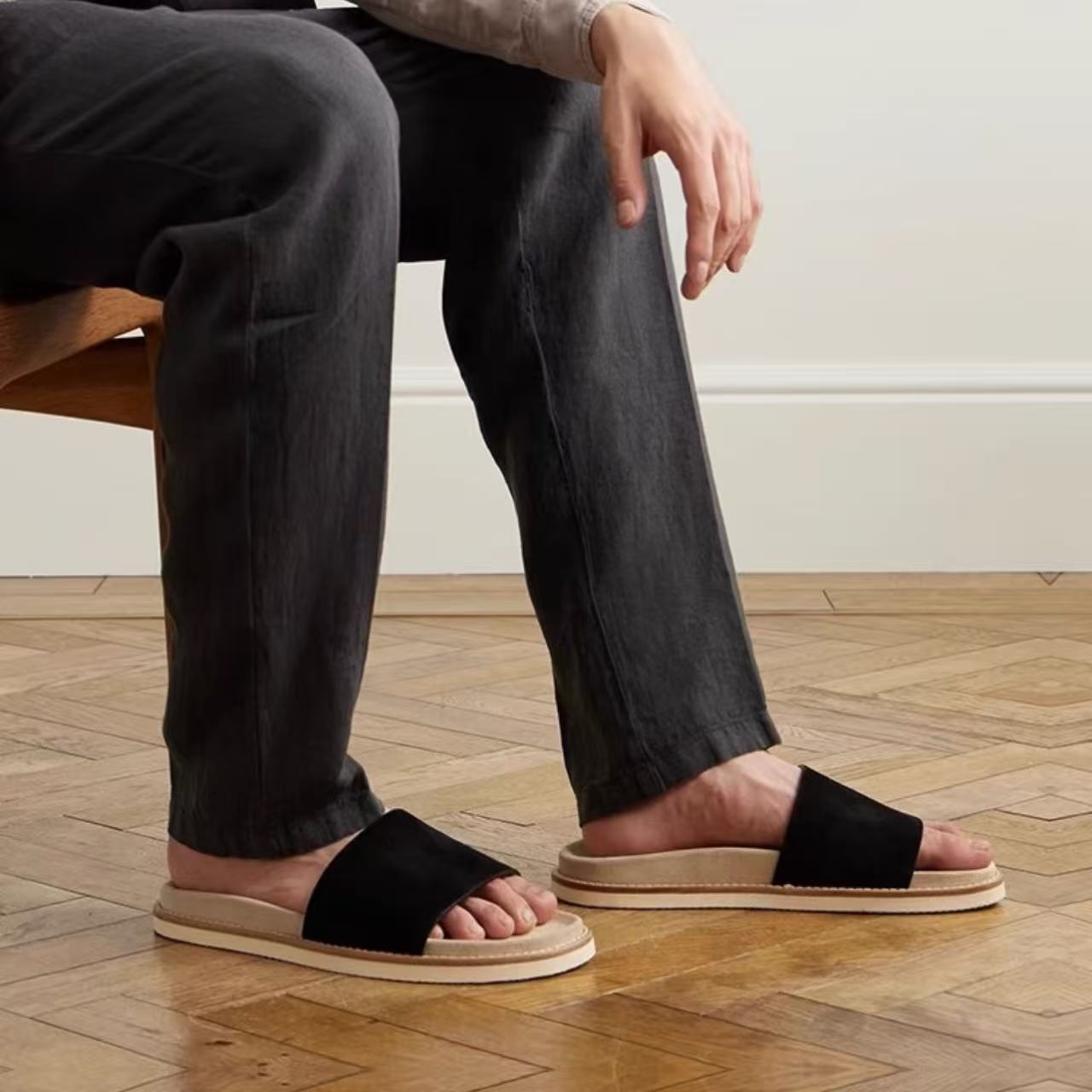 BC suede slippers