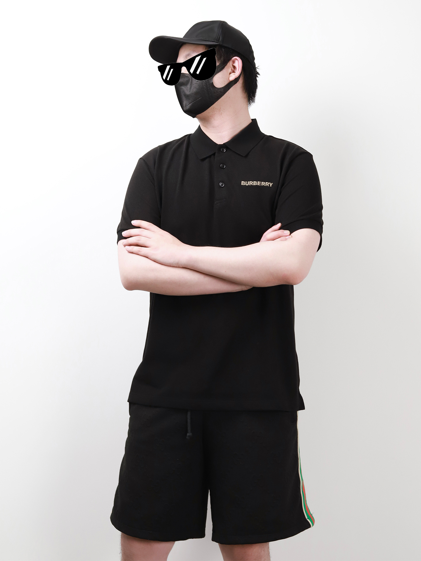 BBR webbing embroidered polo