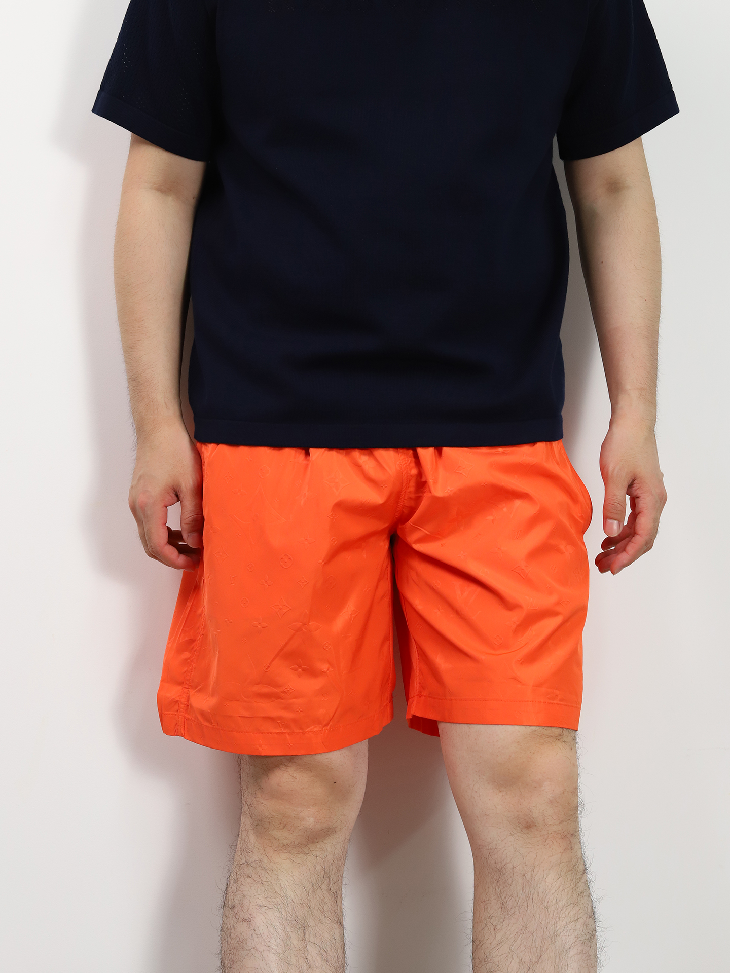 1V 3D Monogram swim shorts