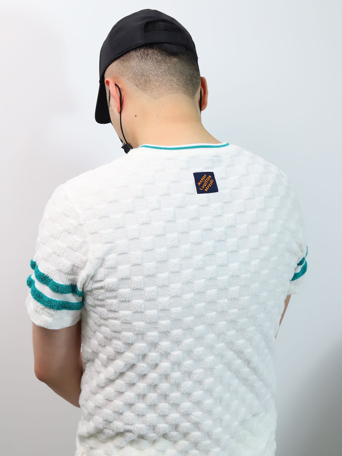 1V DAMIER terry tennis TEE