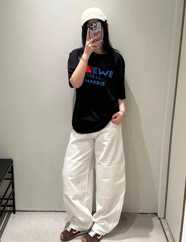 P199 Item ID 9092 LOE SS26 180th Anniversary Limited Series Official Color Card for Imported Yarn Cotton Straight Tube Hooded Round Neck Short Sleeve T-shirt Loose Edition Unisex