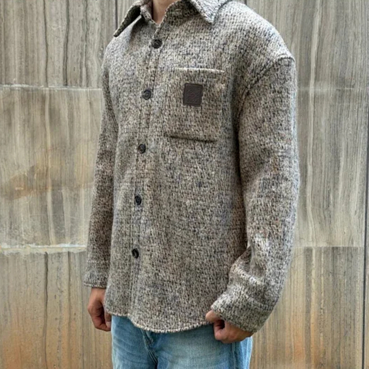 Item ID 9102 LOE 80_Wool composition, full set of custom accessories, SS26 spring and summer series wool blended jacket and shirt