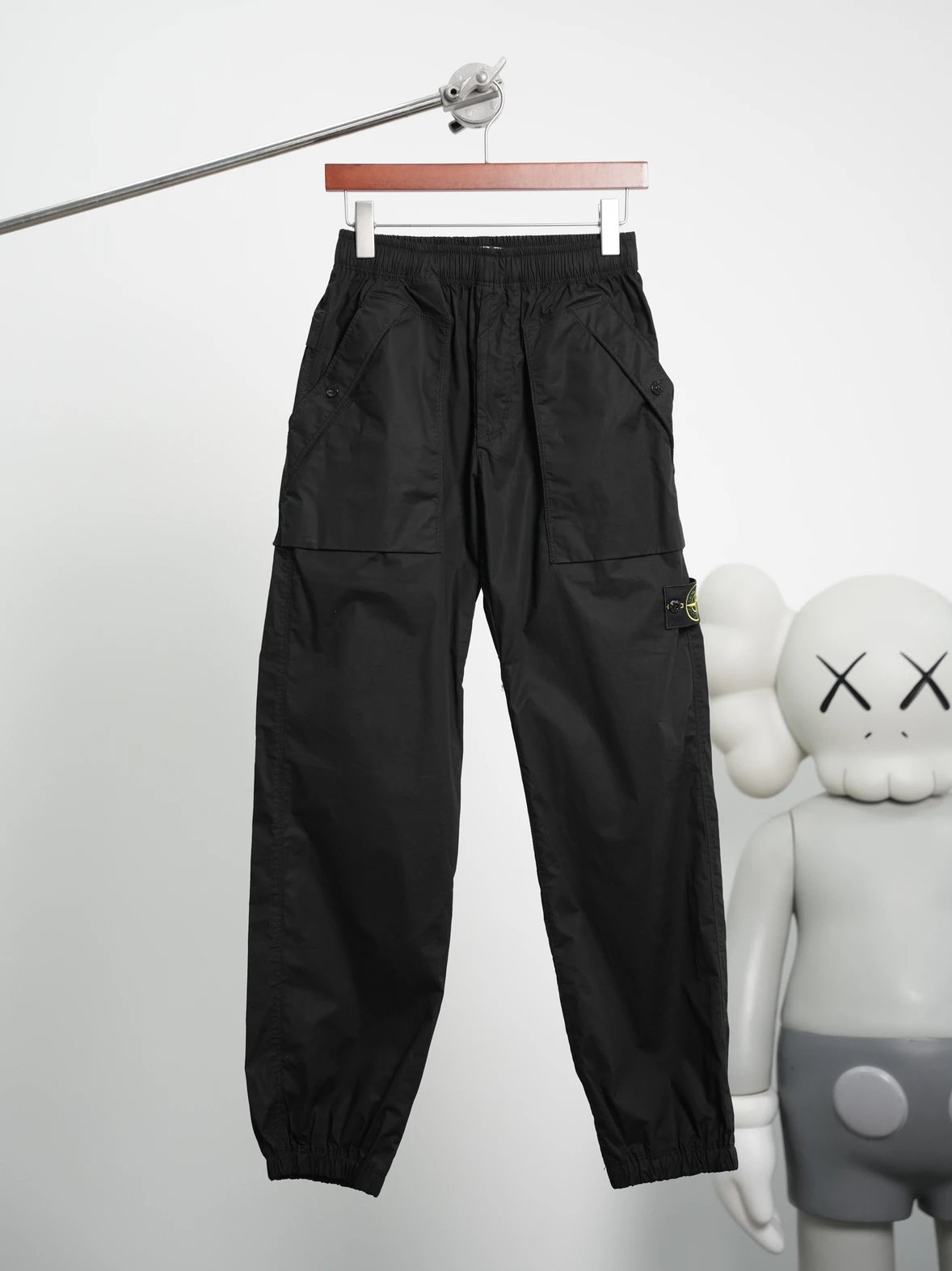 Item ID 8359 STONE1SLAND-SS25 Big pocket badge track pants “ All excipients customi