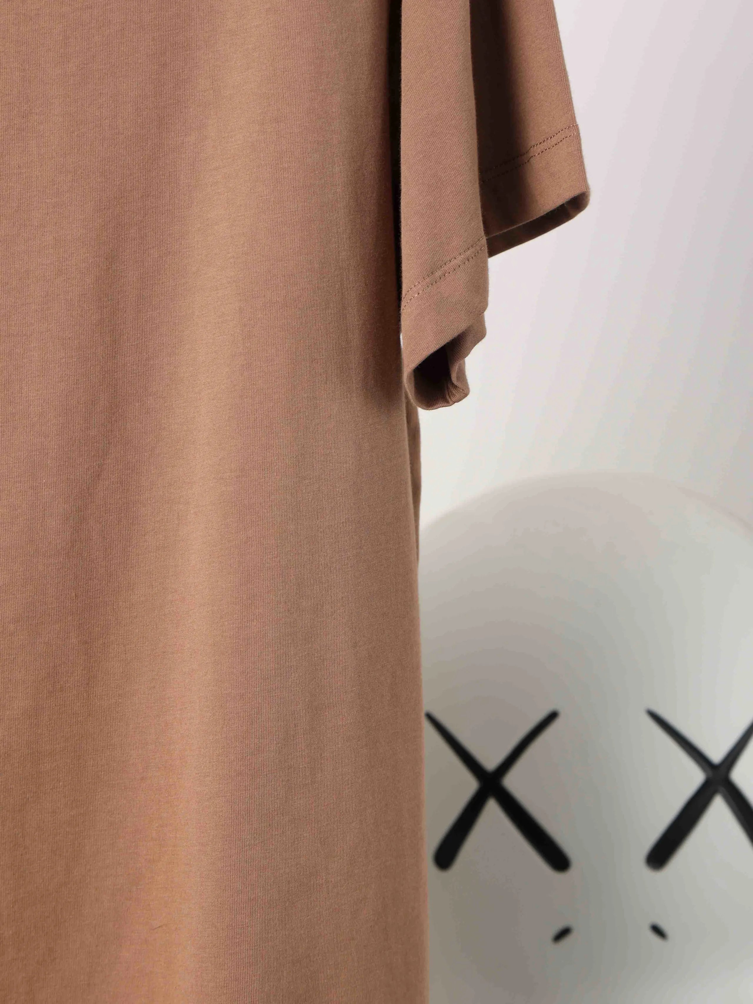 Item ID 8325 Magira SS25-6 printed straight tube round neck short sleeved shirt _fi