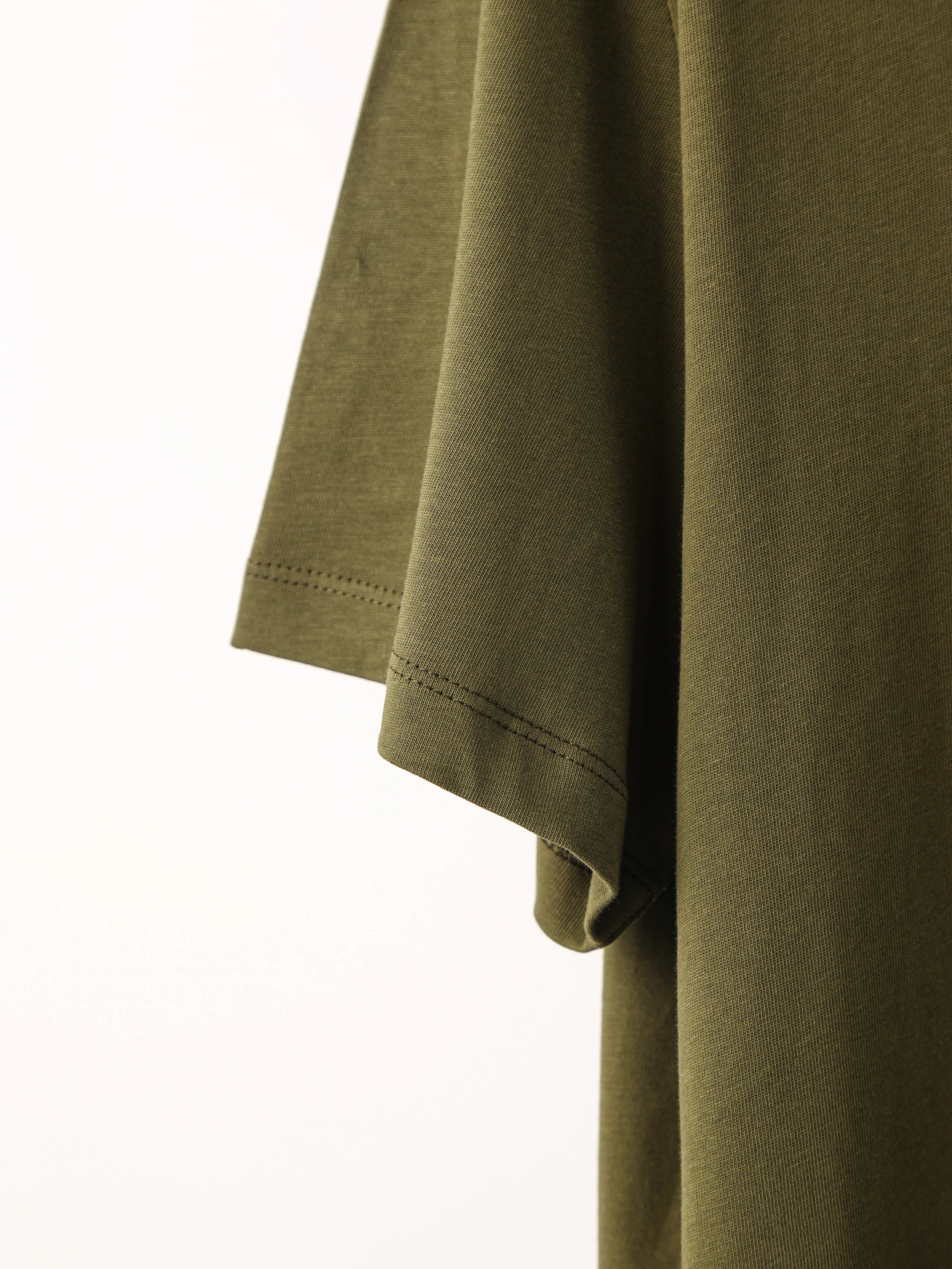 Item ID 8319 L0EWE-Roewe -2025s Pocket Embroidered Basic Round Neck Short Sleeve -