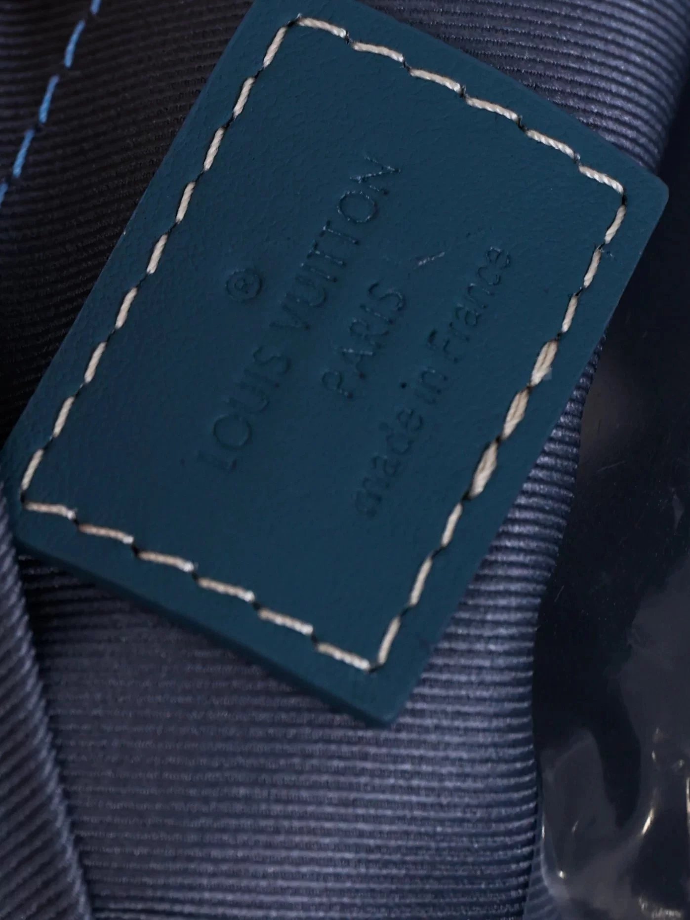 Item ID 8426 Advanced Customization - Kepall 25- Washed Blue Denim Canvas Bag - Sma