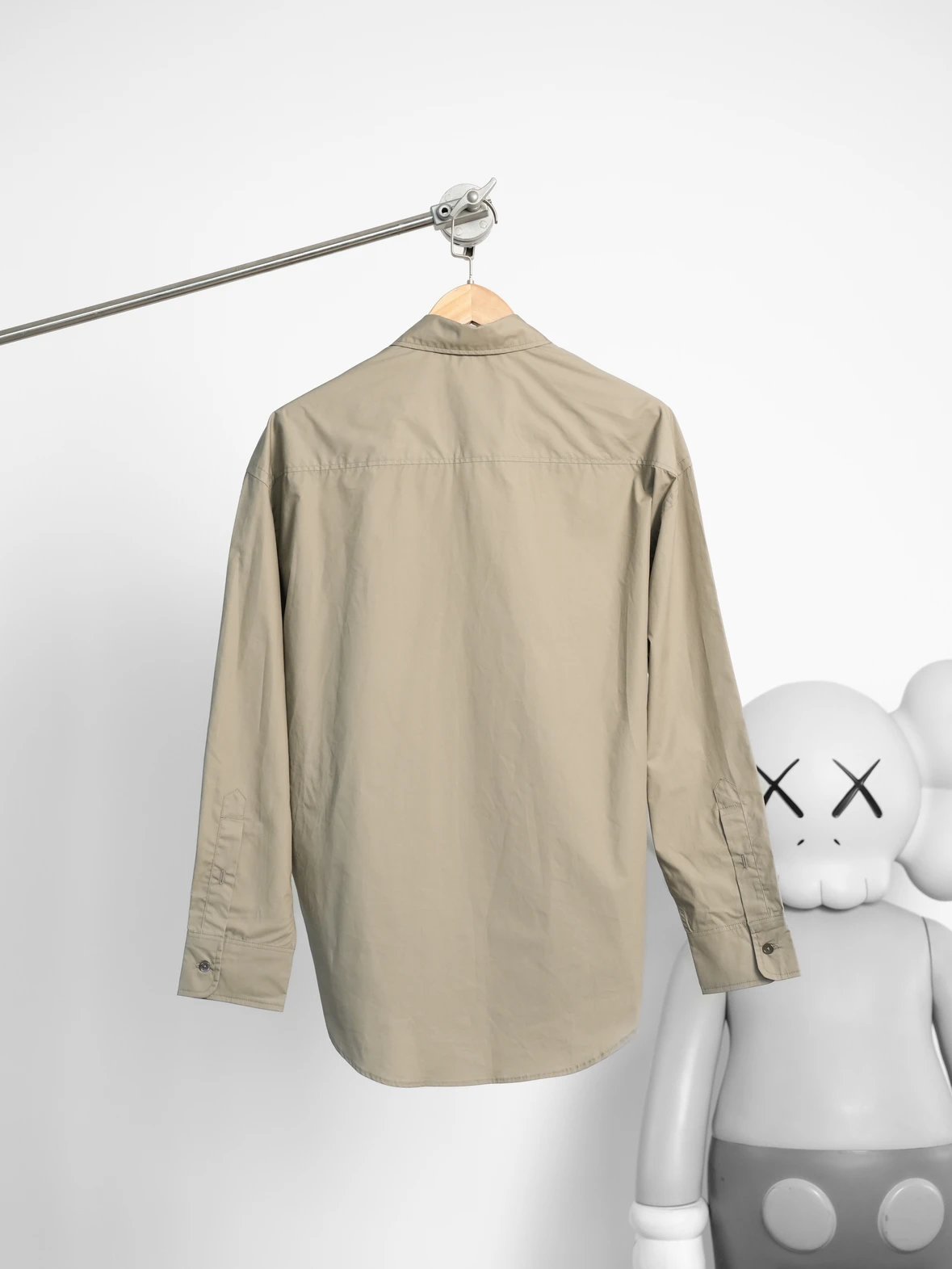 Item ID 8211 Ami-“40 Tencel imitation plain weave ” Solid color loose long sleeve s