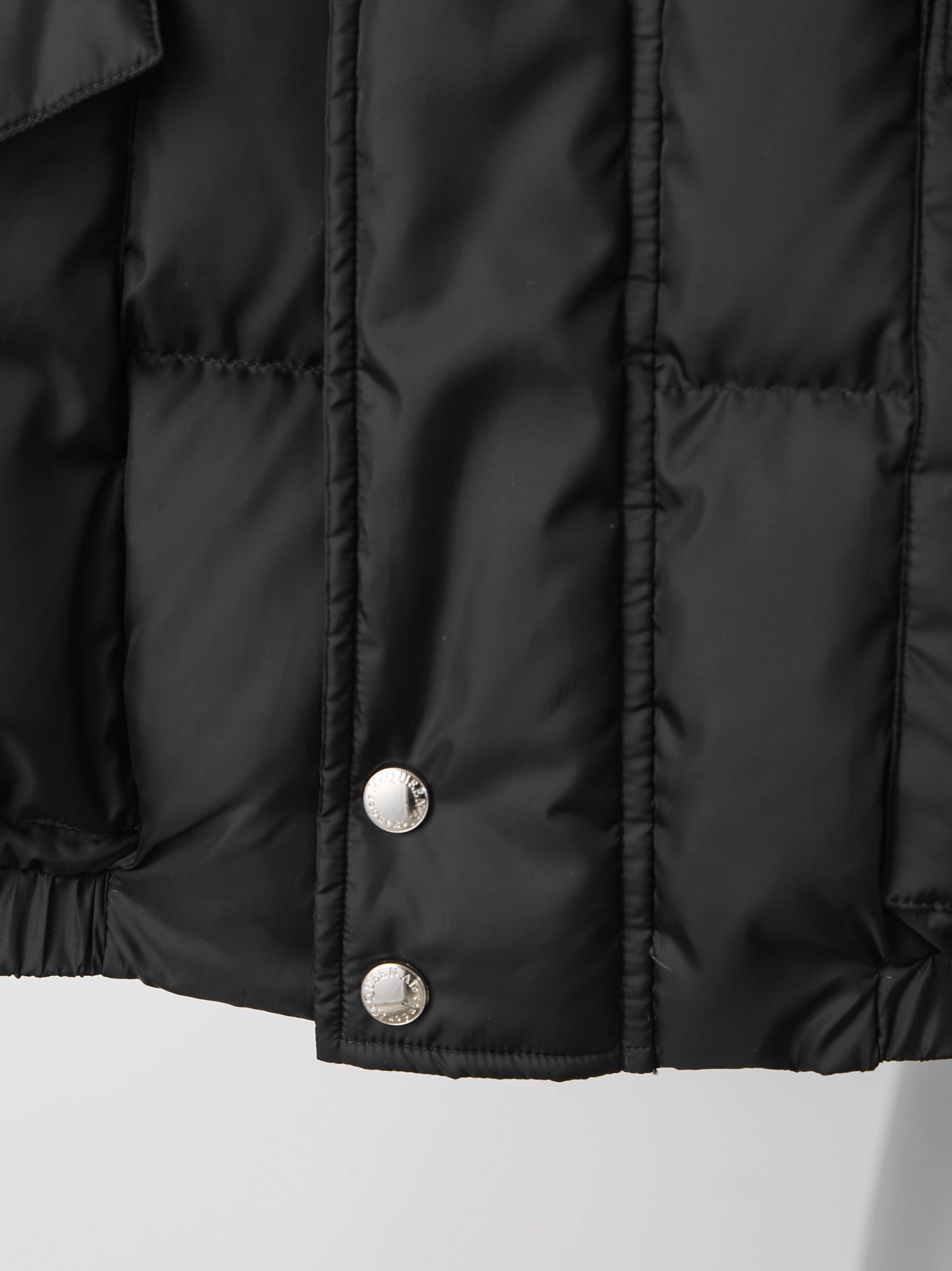 Item ID 8130 McQueen-2023FW - Stand up Down Jacket - Back Collar with Inked Letter