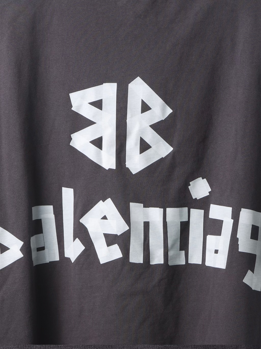 Item ID 8283 Balenc1aga- Paris -2025ss- Textured paper short sleeves - Paris white